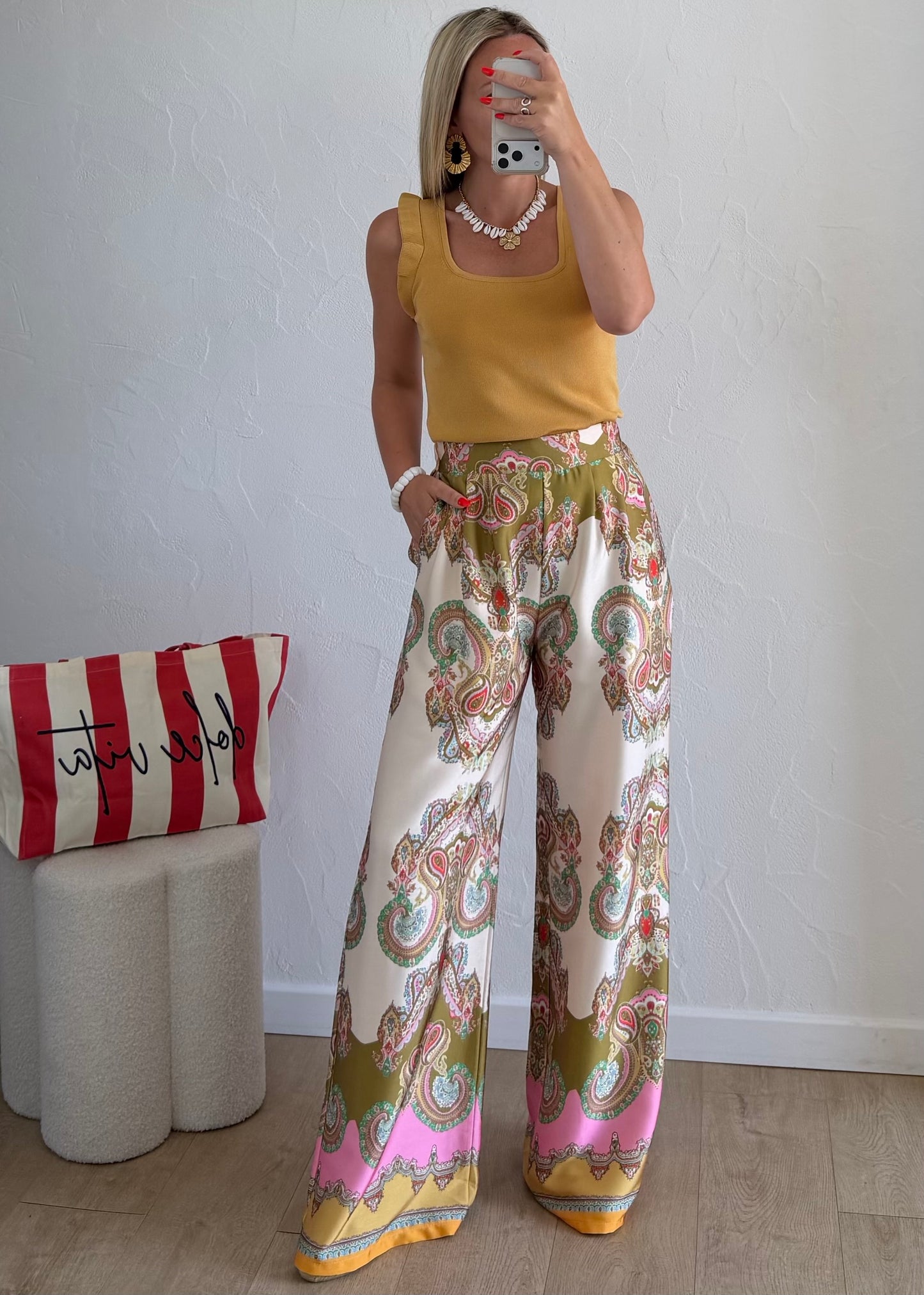 Pantalon LYANA Kaki