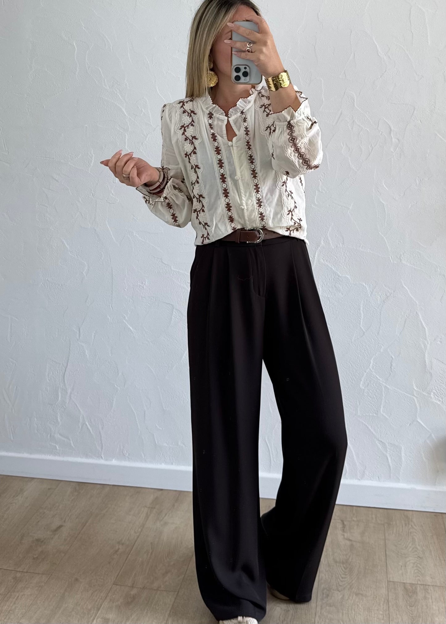 Pantalon KENYA Marron