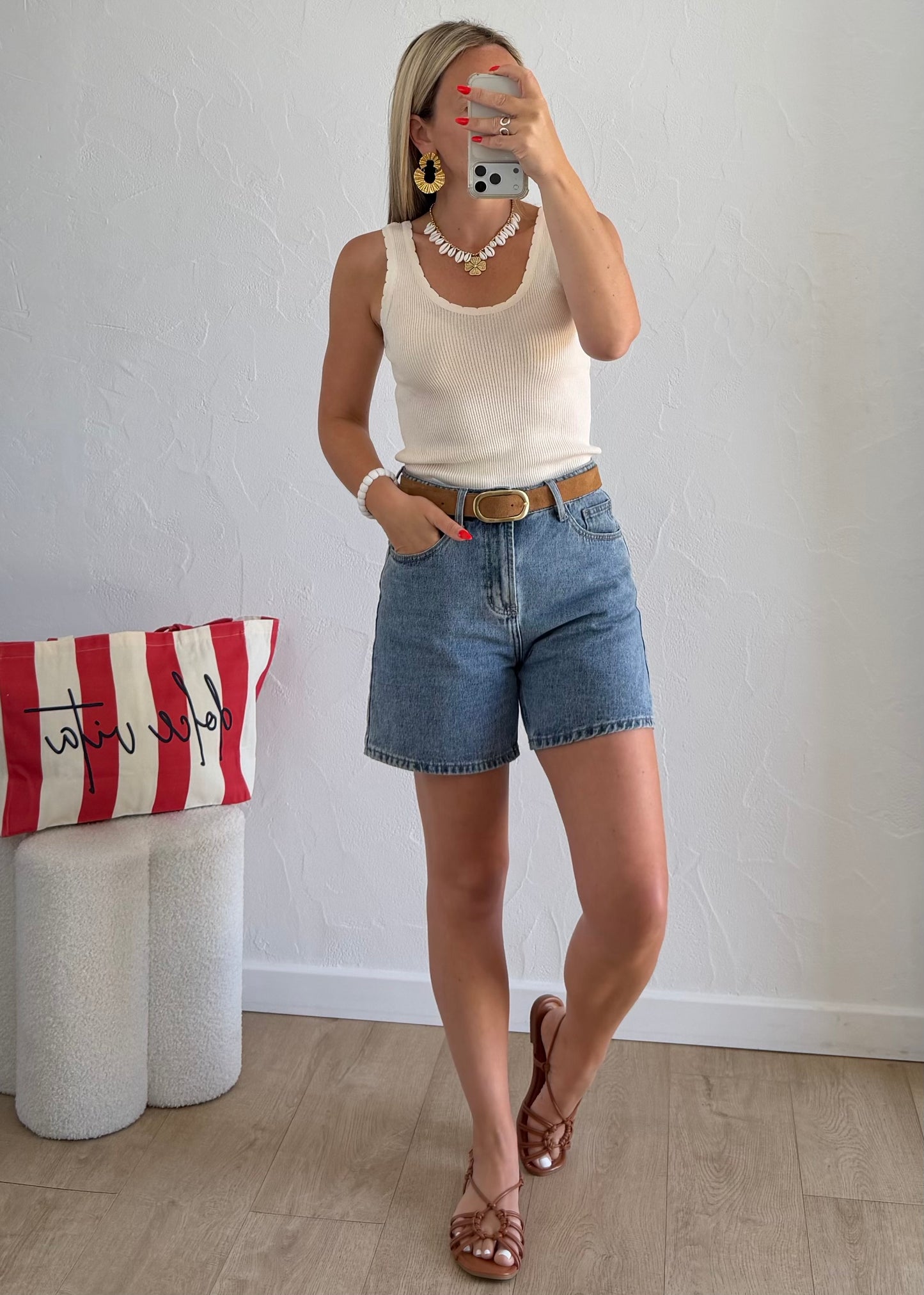 Débardeur NAELLE Beige
