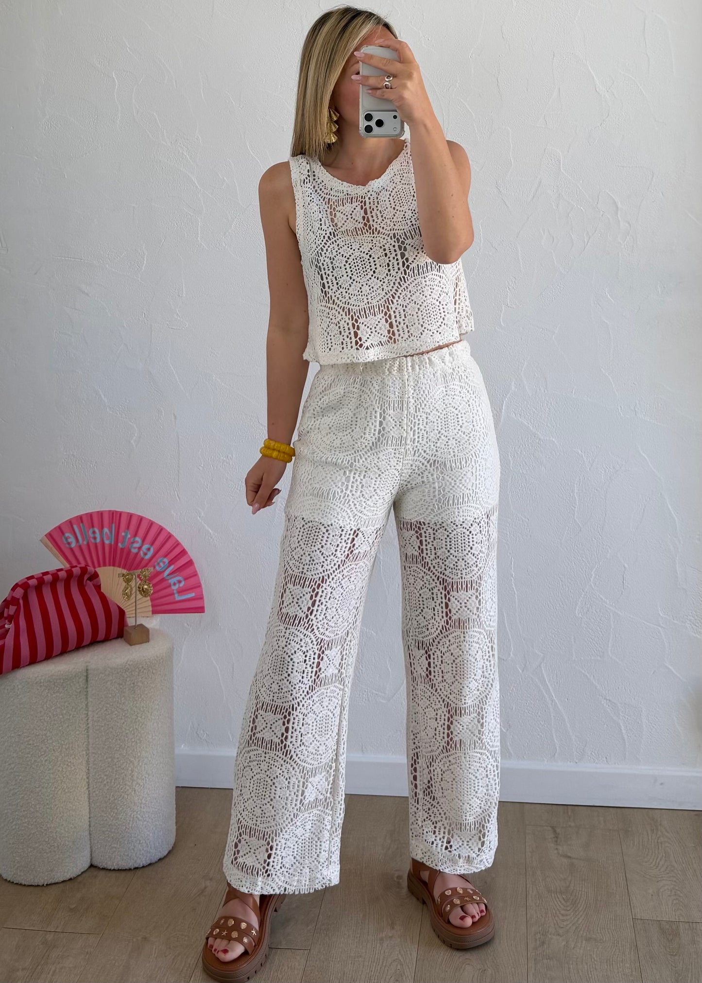 Haut ALBAELLE Crochet