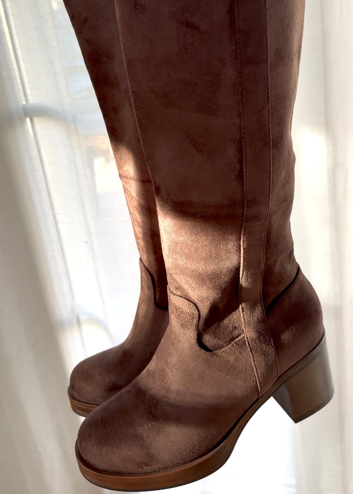 Bottes Salome marron