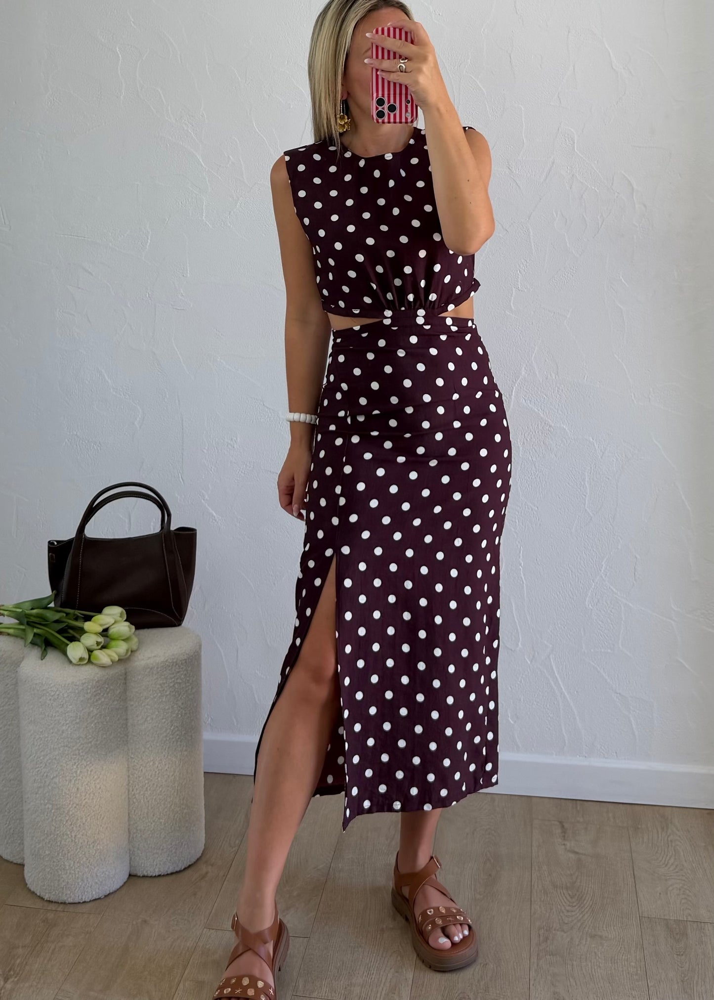 Robe MÉLODIE Bordeaux