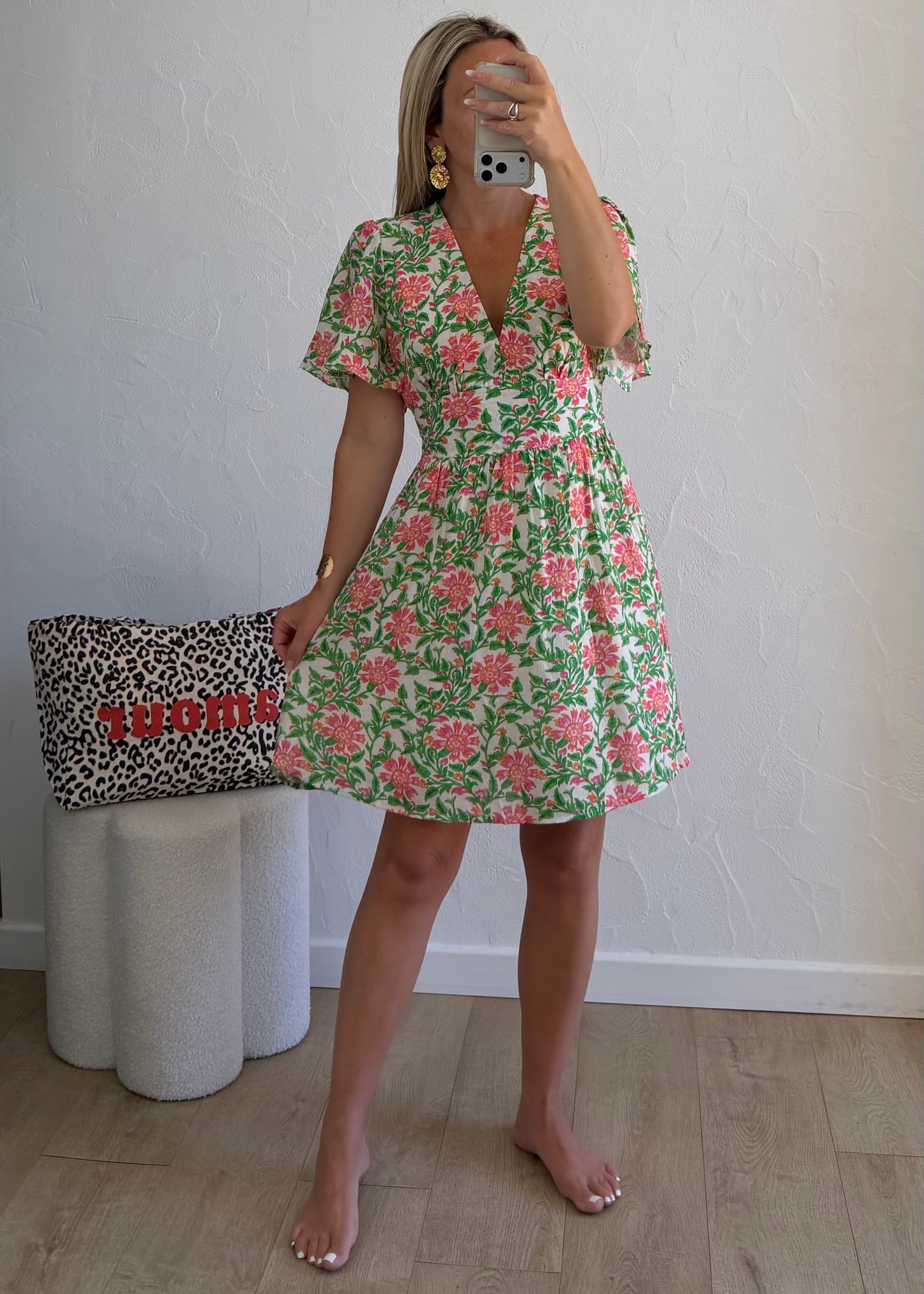Robe NINA Vert