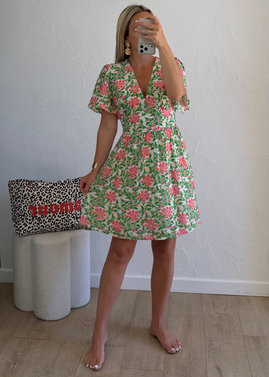 Robe NINA Vert