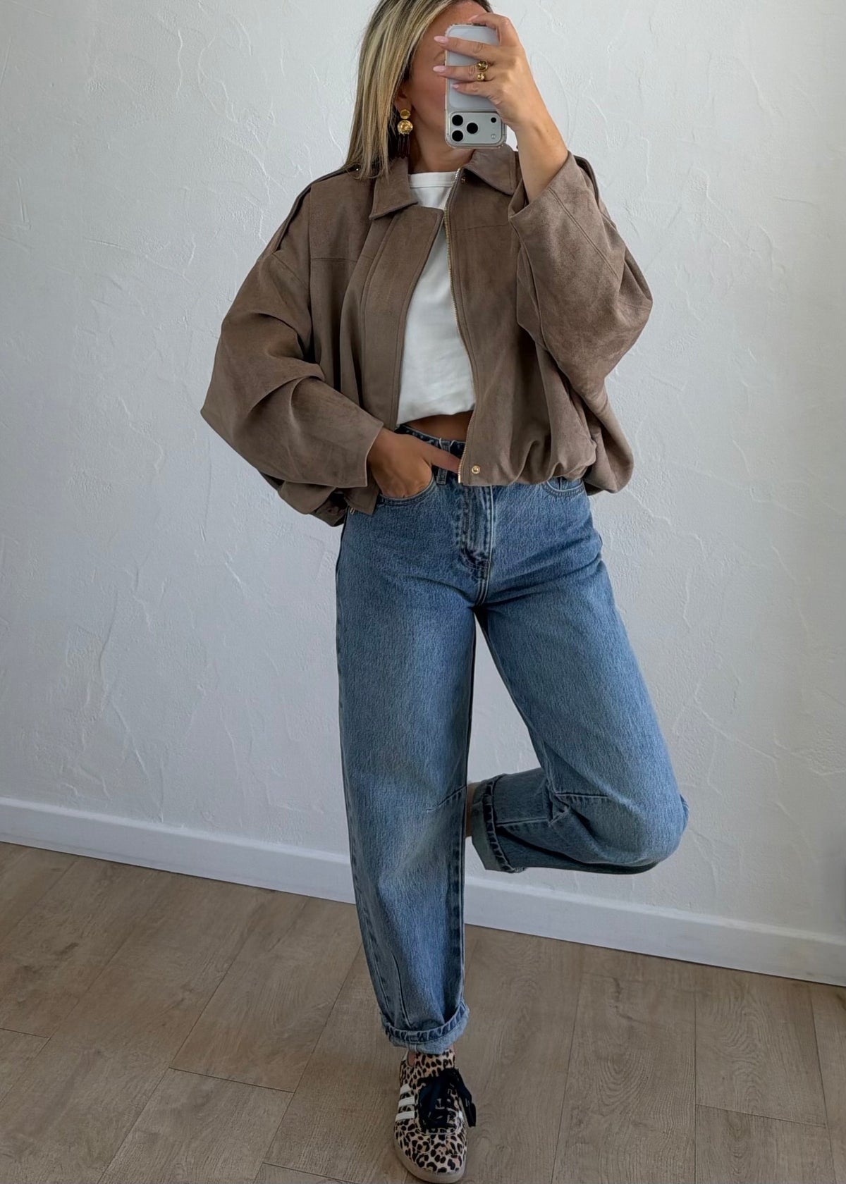 Bombers Tom taupe