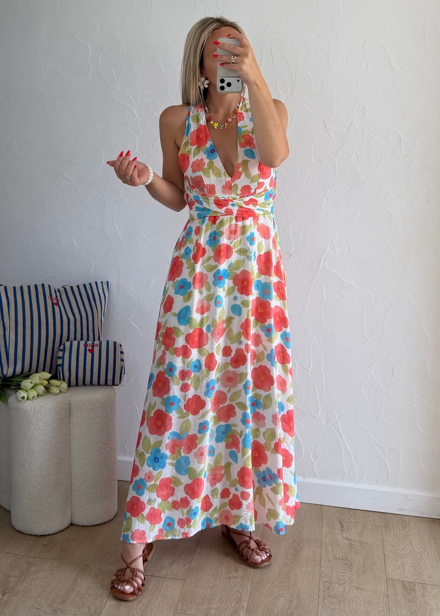 Robe MAIWEN Crème