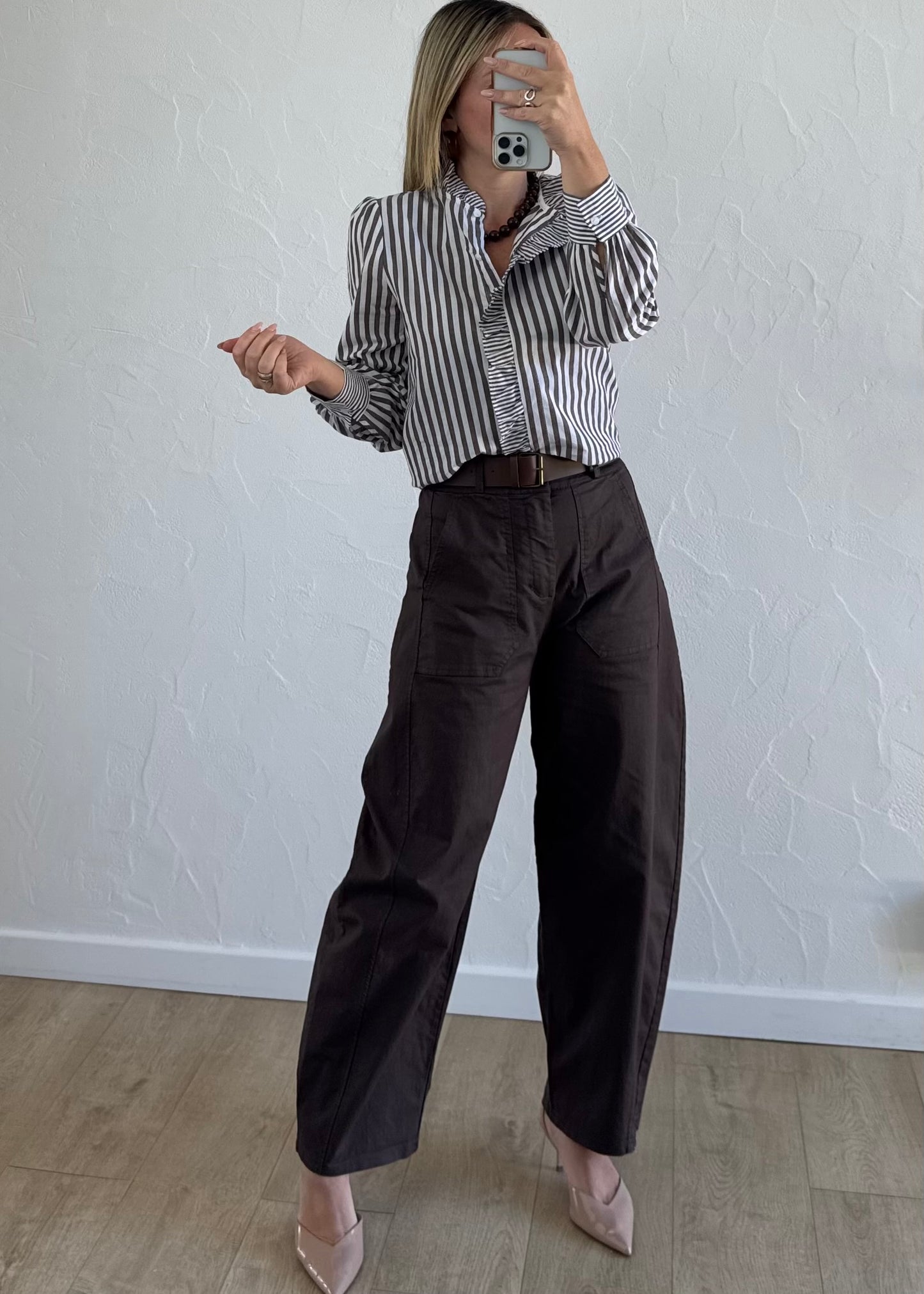 Pantalon BALLON Marron