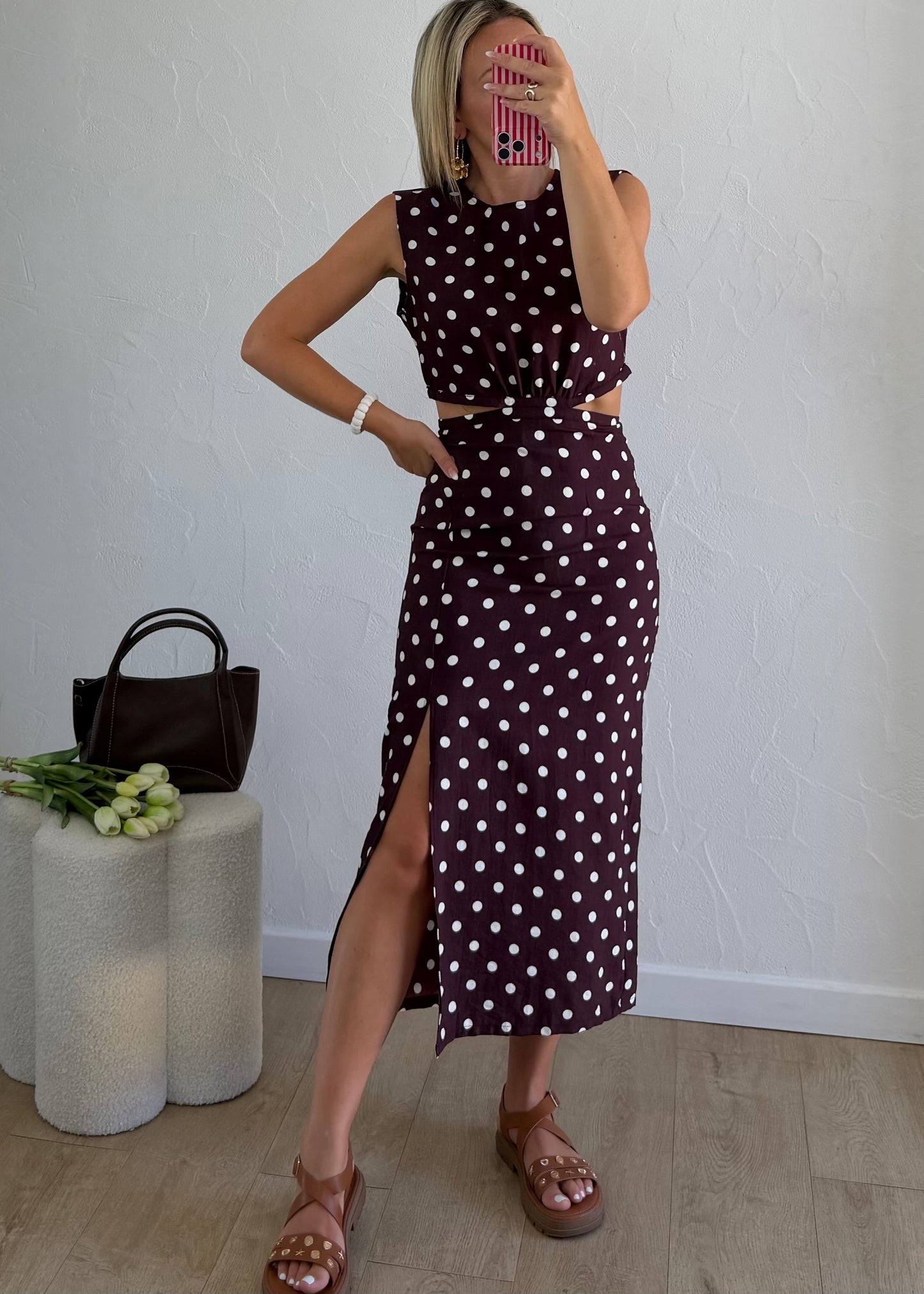 Robe MÉLODIE Bordeaux