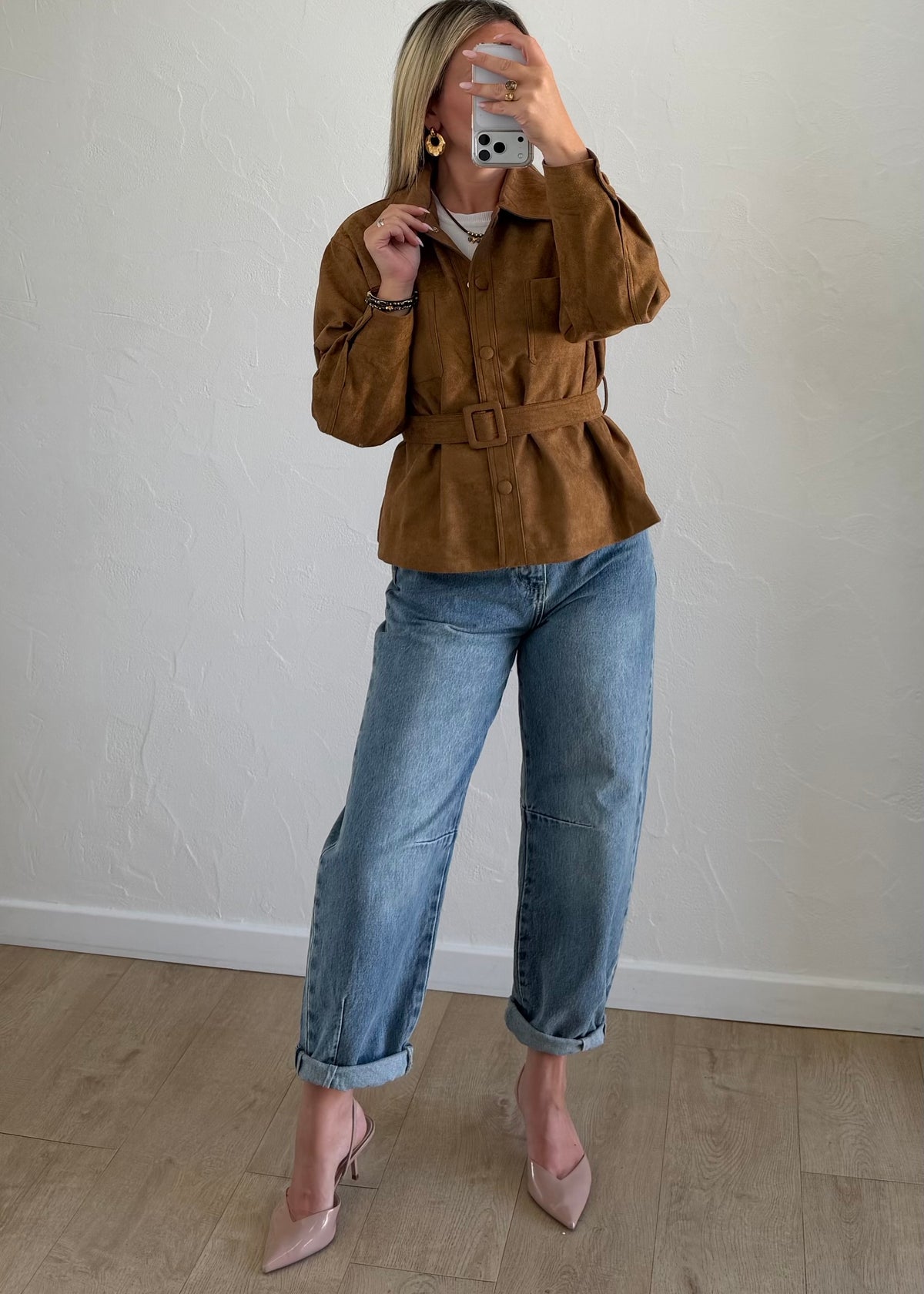 Veste Charline camel