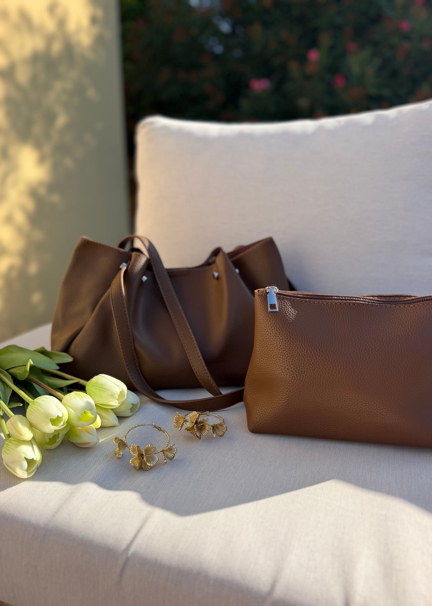 Sac LOUNA Cognac