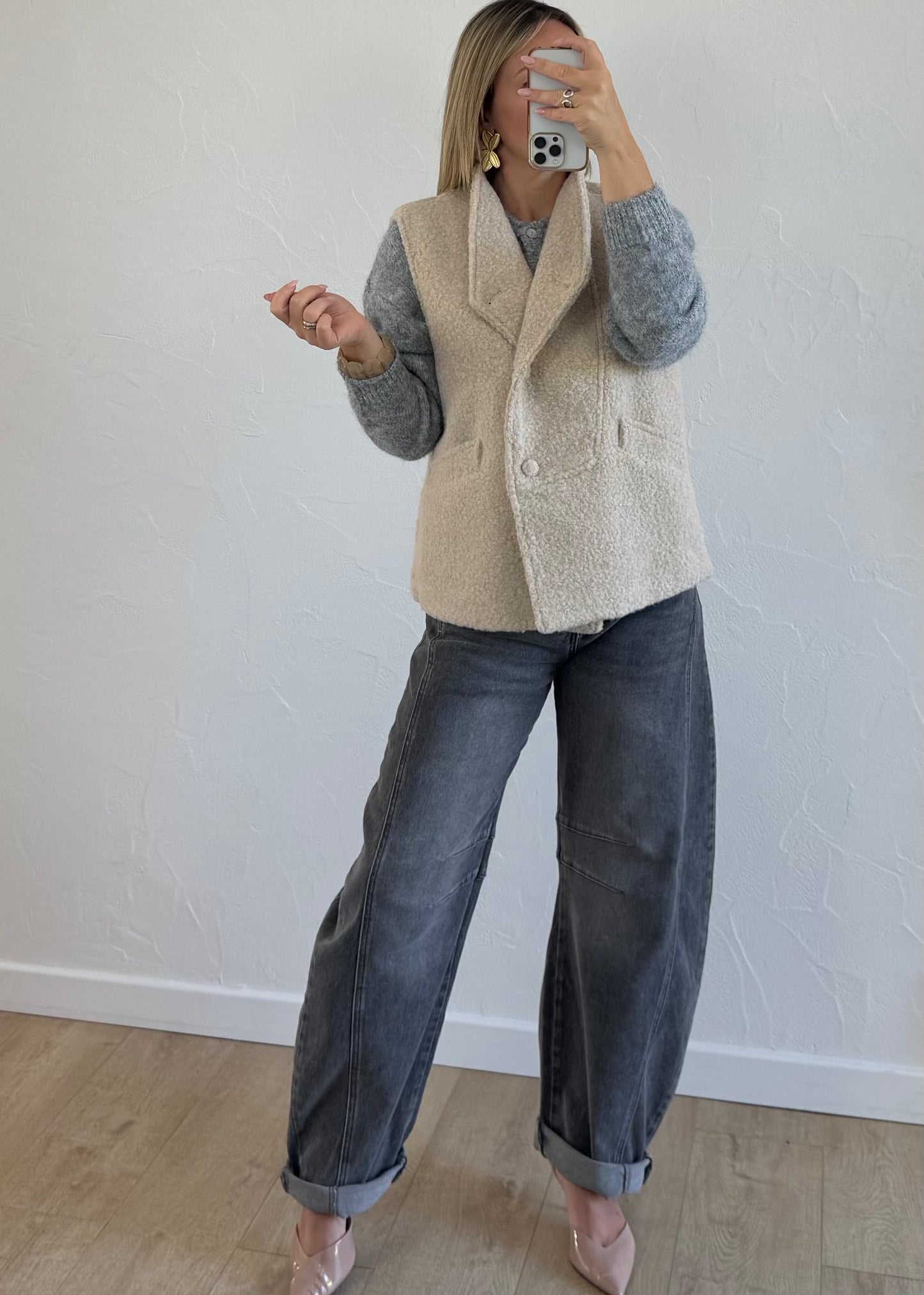 Veste CAMÉLIA Beige