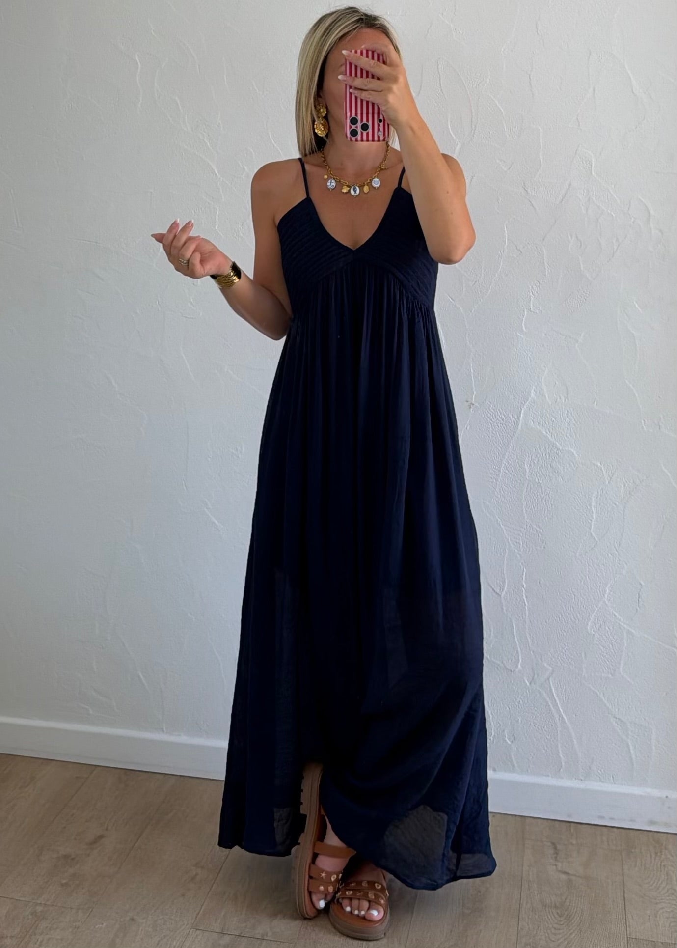 Robe ASTRIDE Bleu Marine