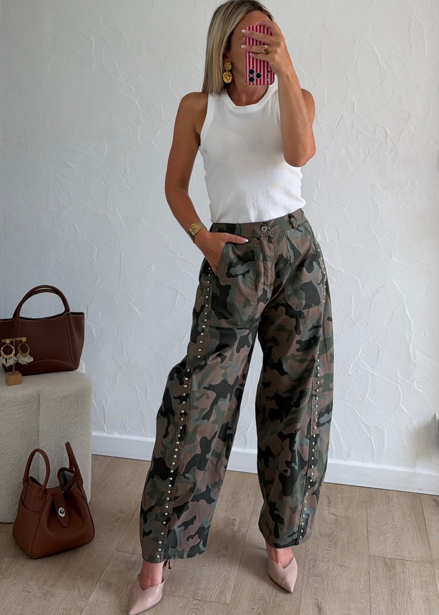 Pantalon THAISSIA Barrel