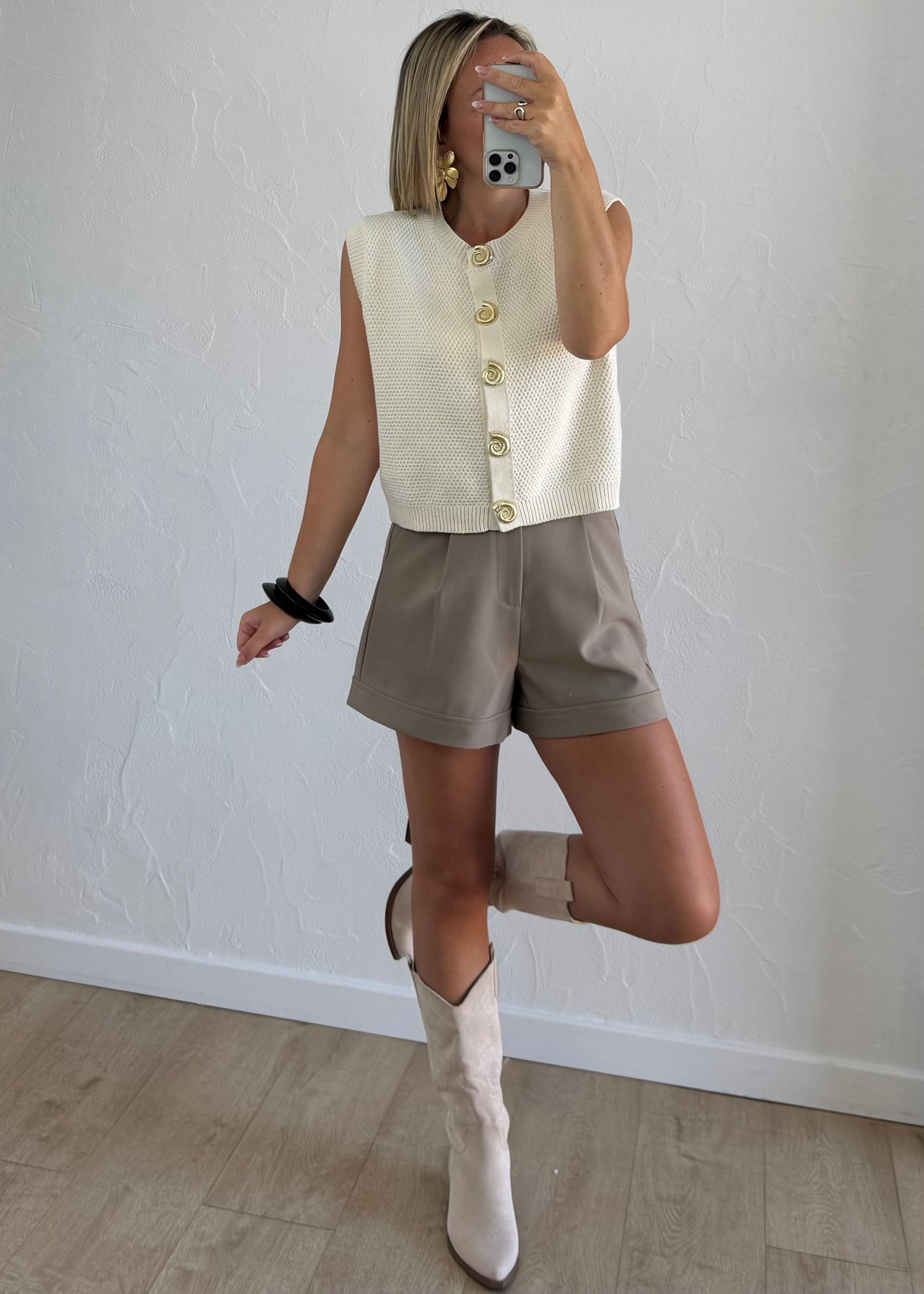 Short FLAVIE Beige
