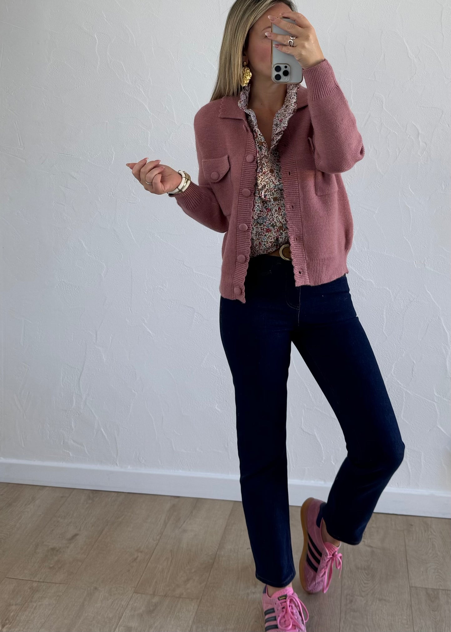Gilet LEONA Rose