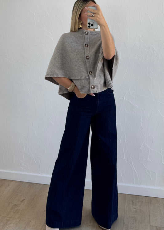 Poncho GARDÉNIA Taupe