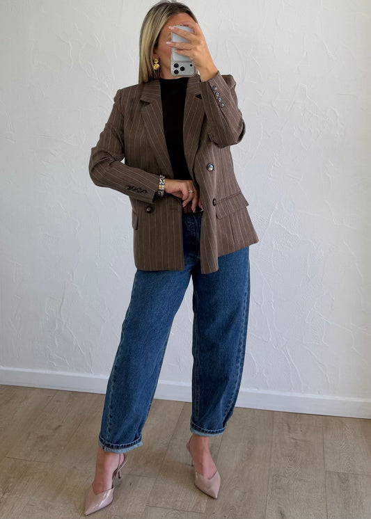 Blazer Rosario chocolat