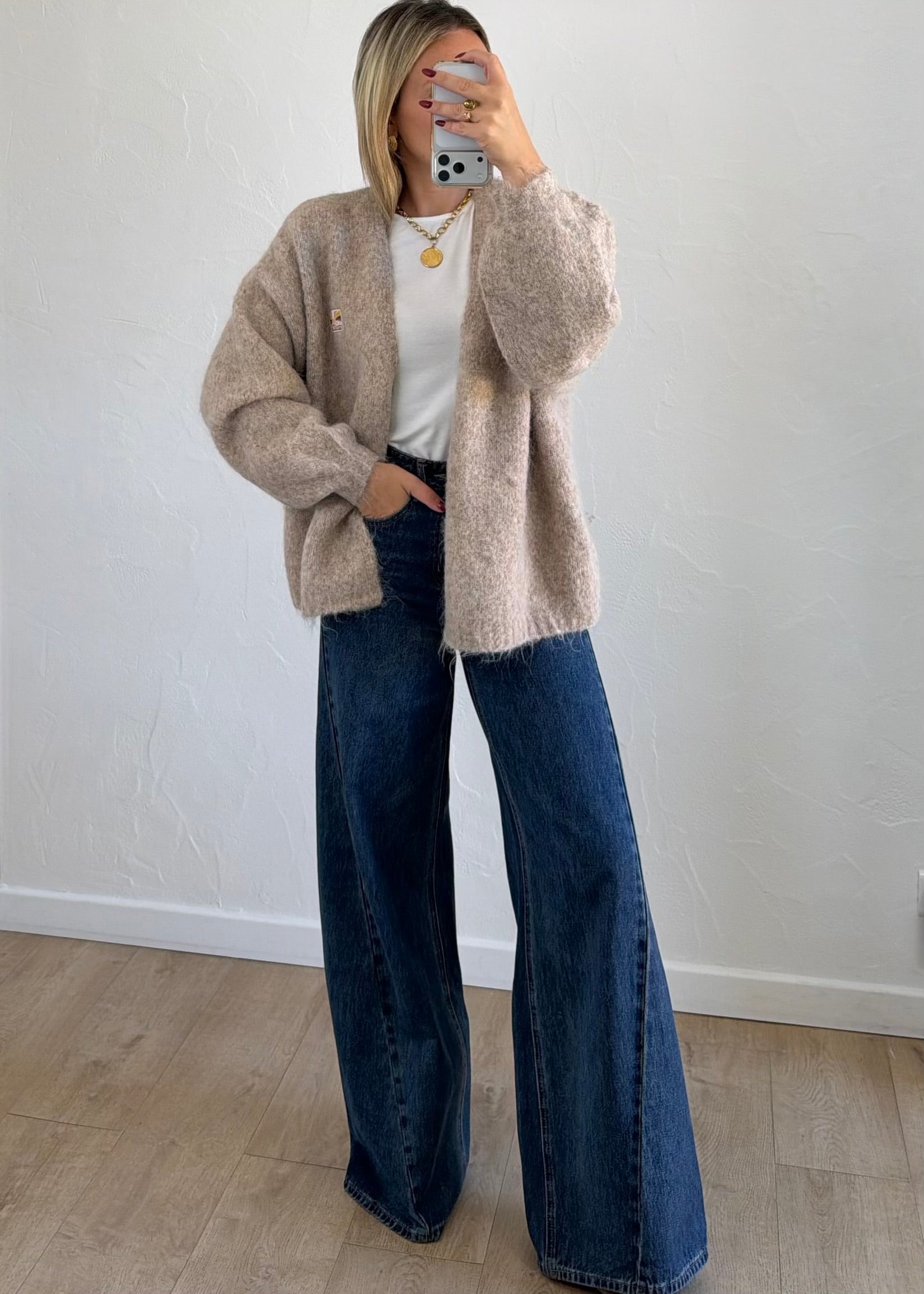 Gilet Gaetan beige