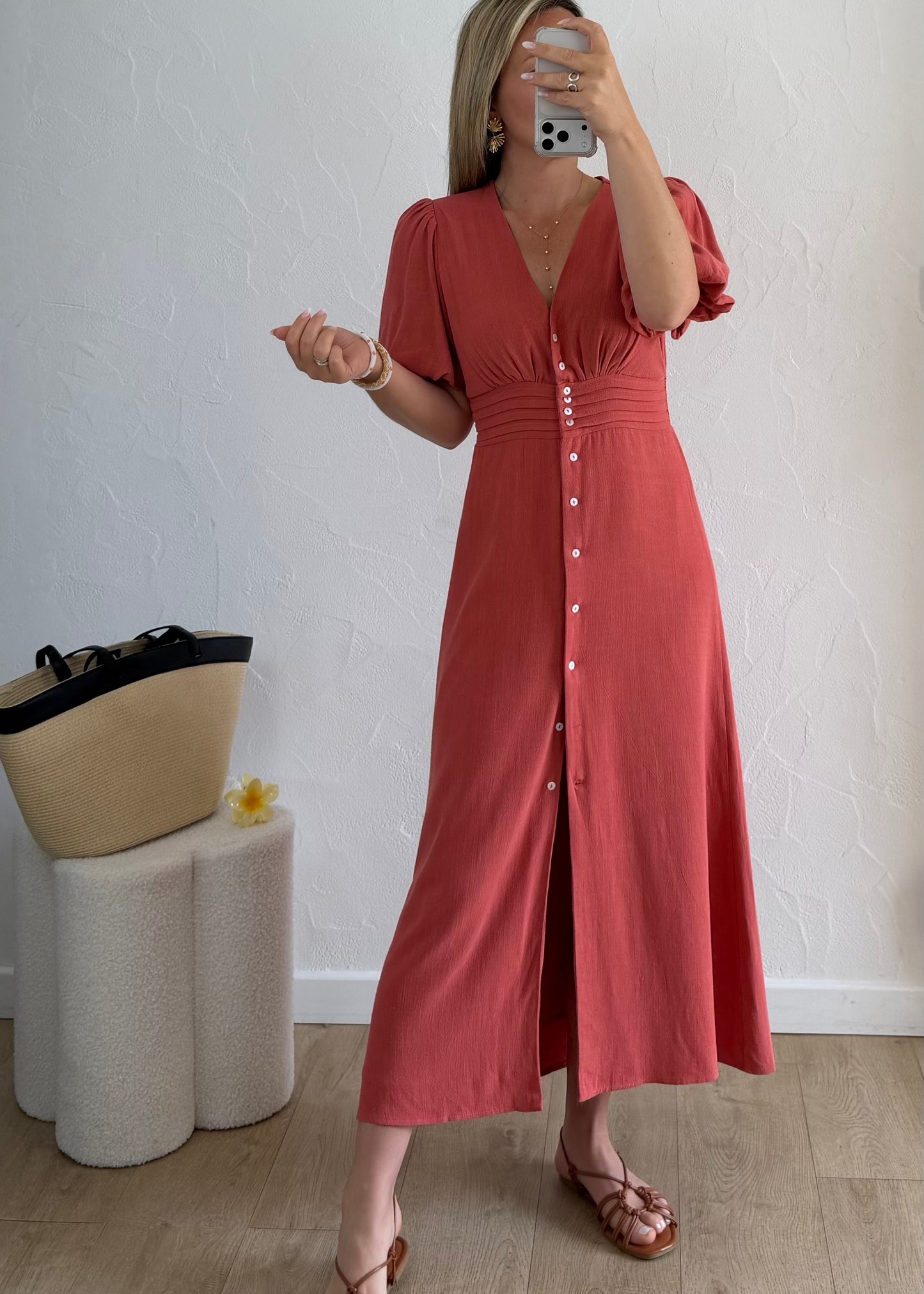 Robe FLAVIA Terracotta