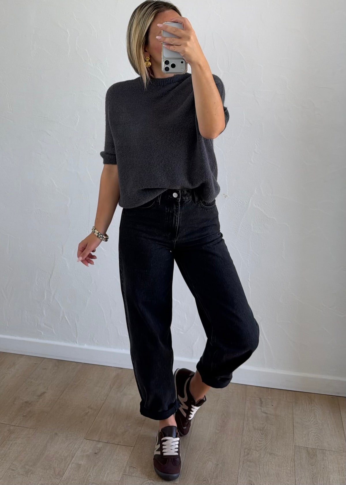 Pull Léna Gris