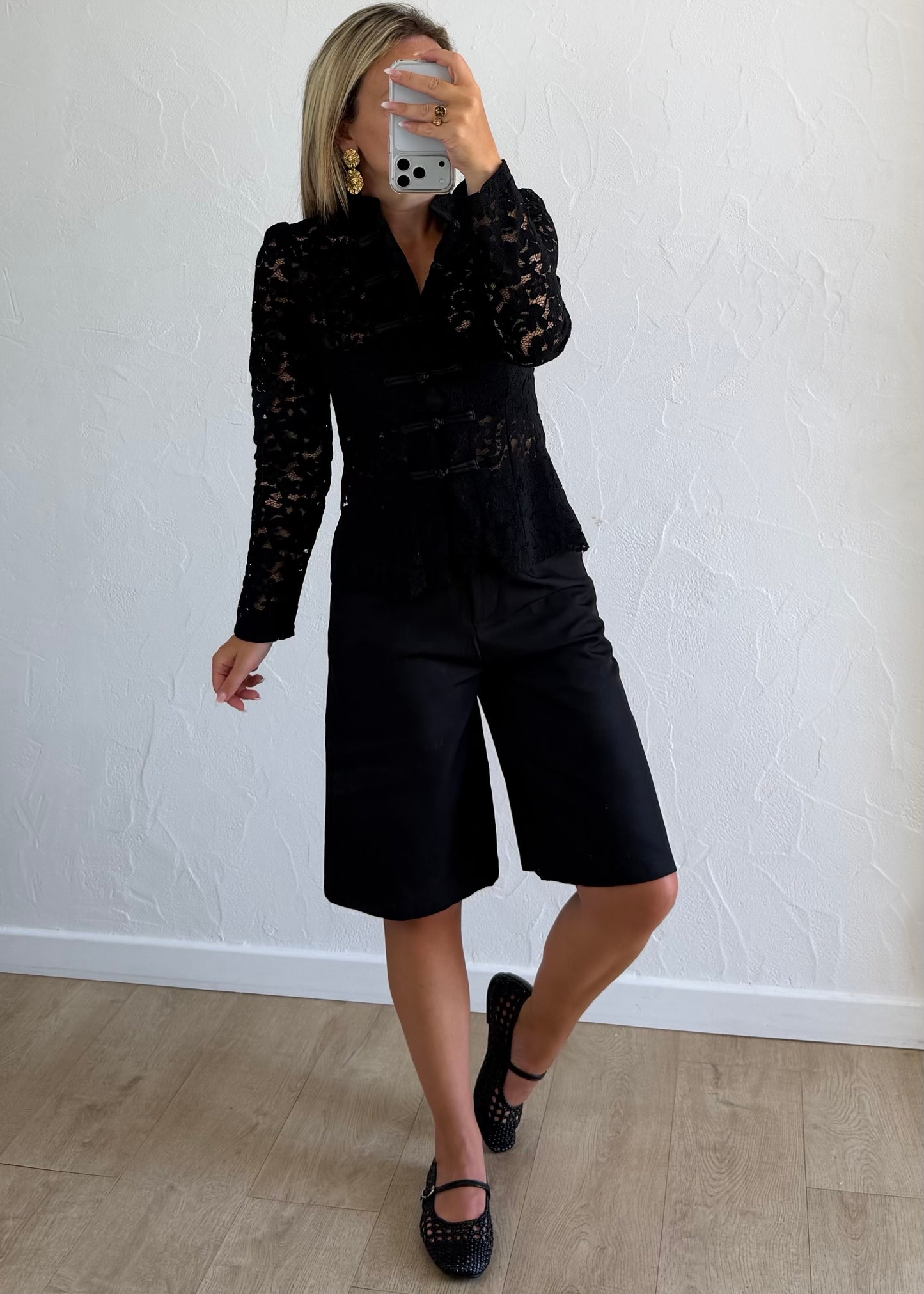 Blouse Rosa noire