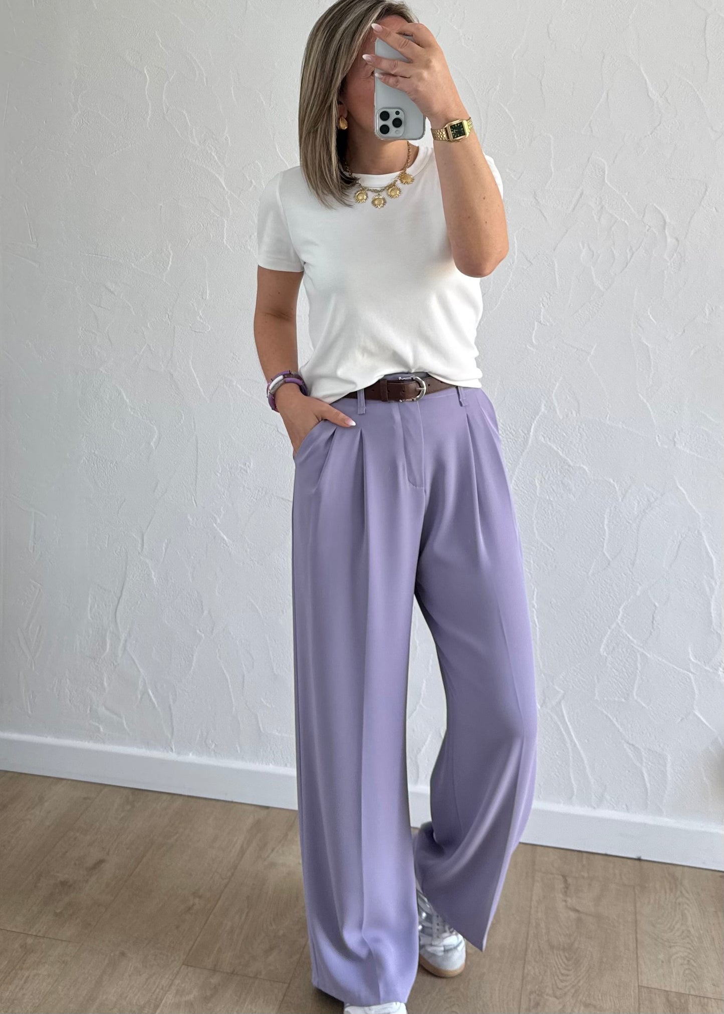 Pantalon Jade Violet