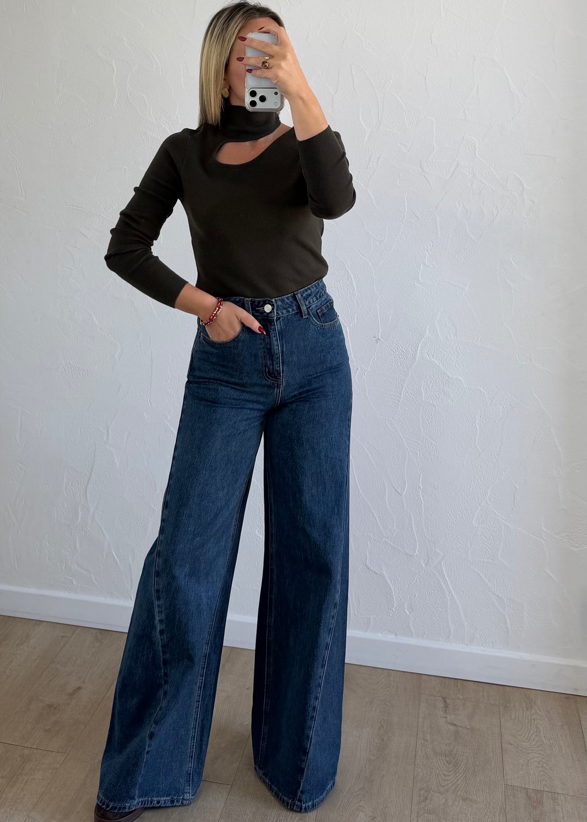 Pull Gabrielle kaki