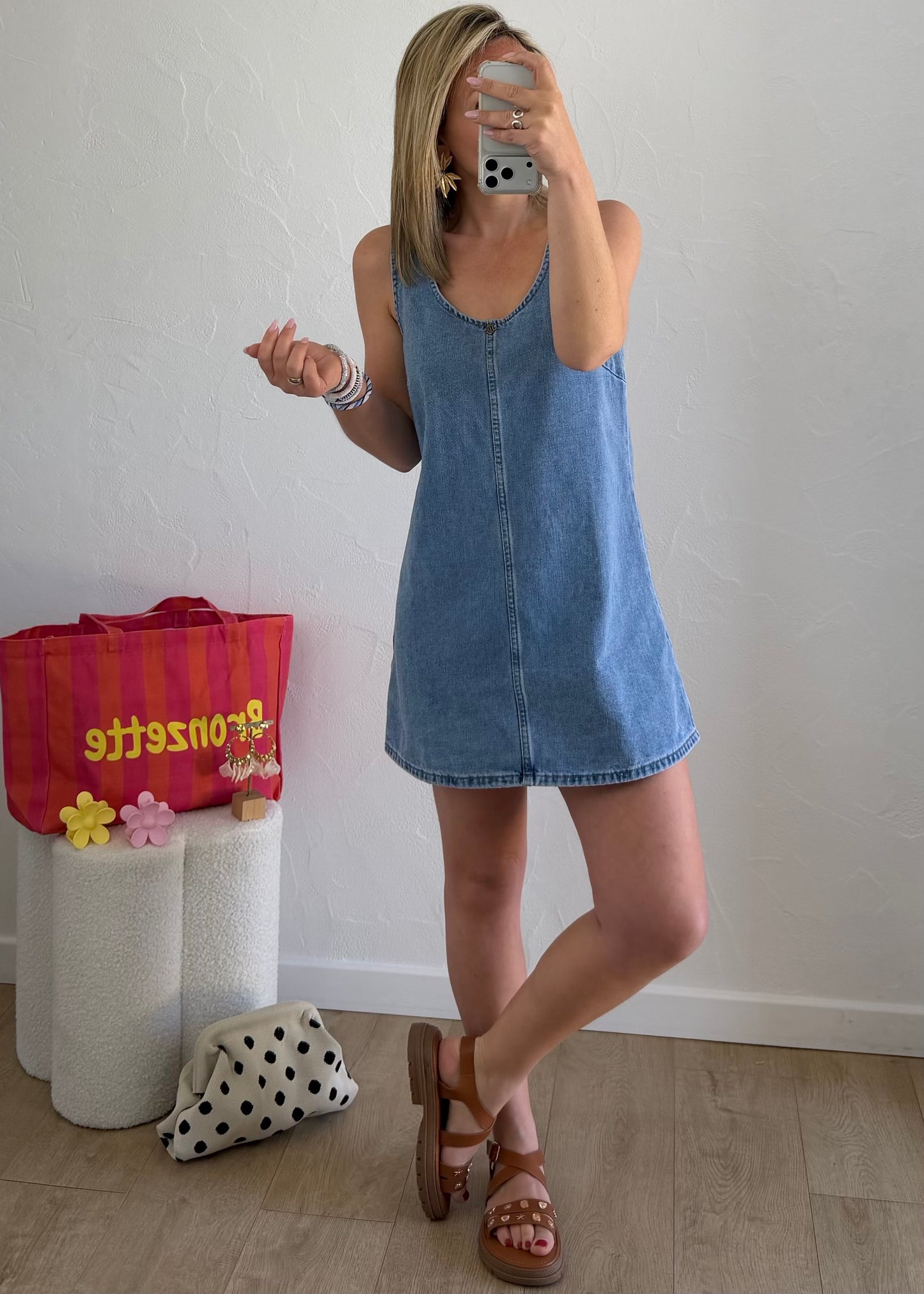 Robe en jean Lou