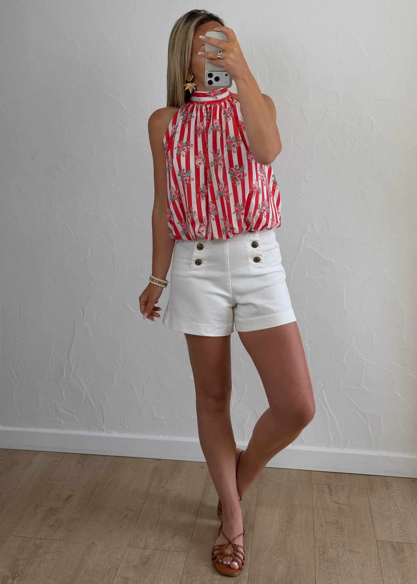 Short VICTORINETTE Blanc