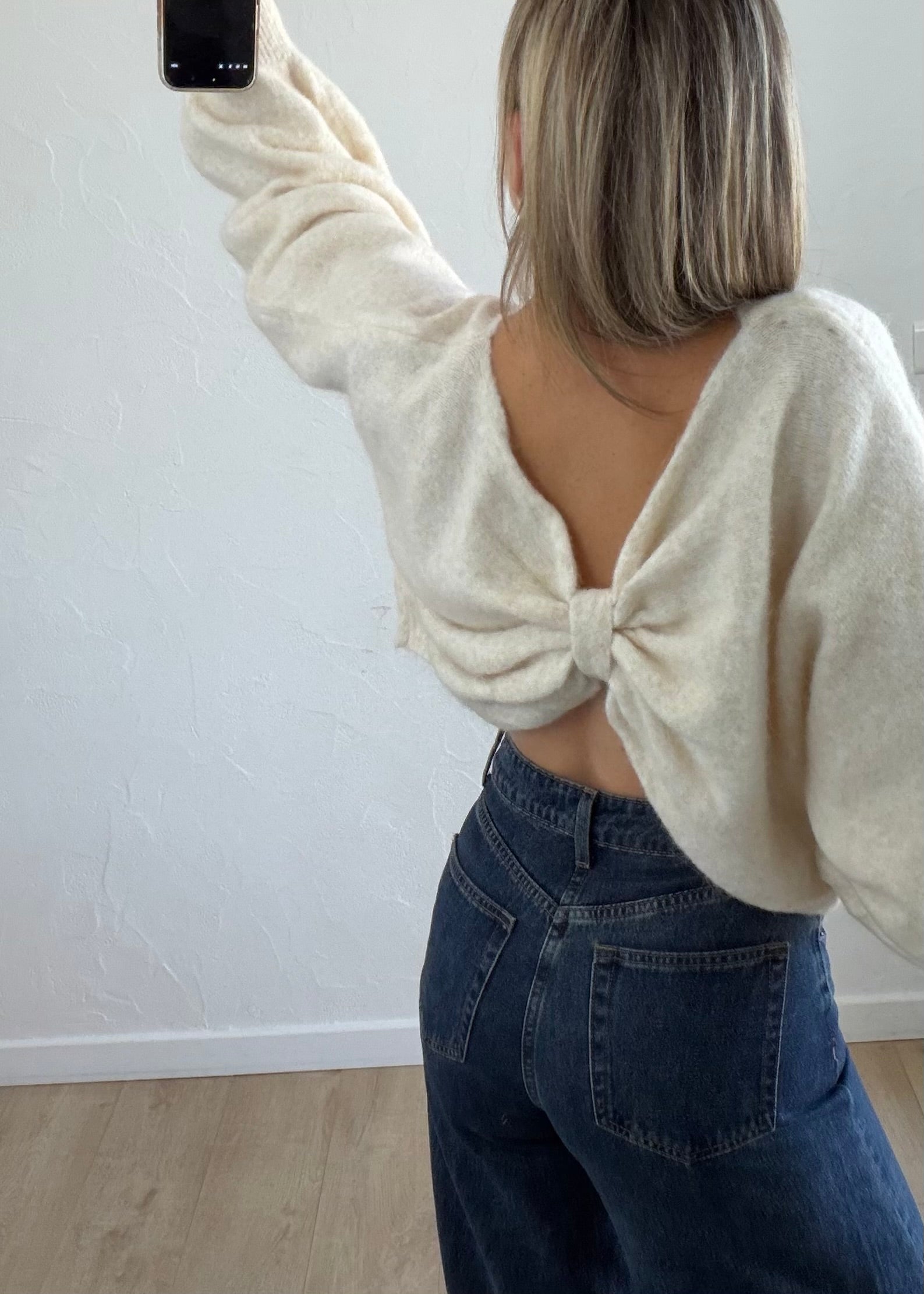 Pull Gael écru