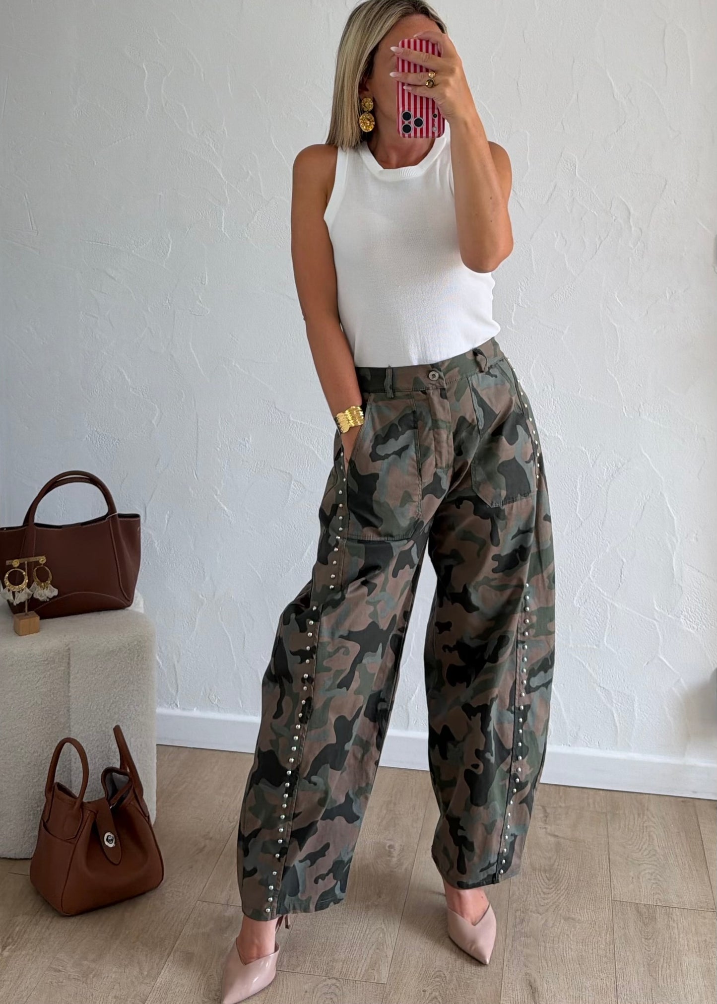 Pantalon THAISSIA Barrel