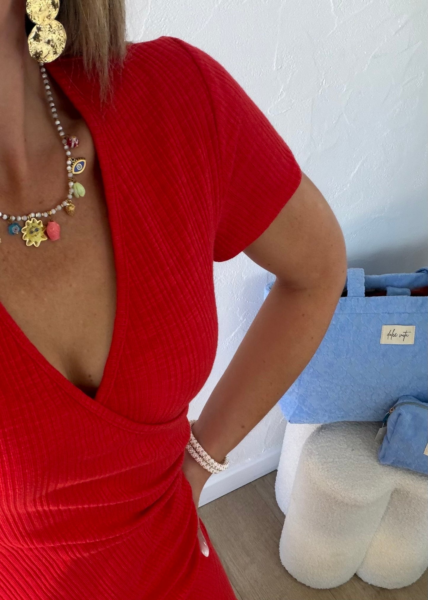 Robe LORIE Rouge