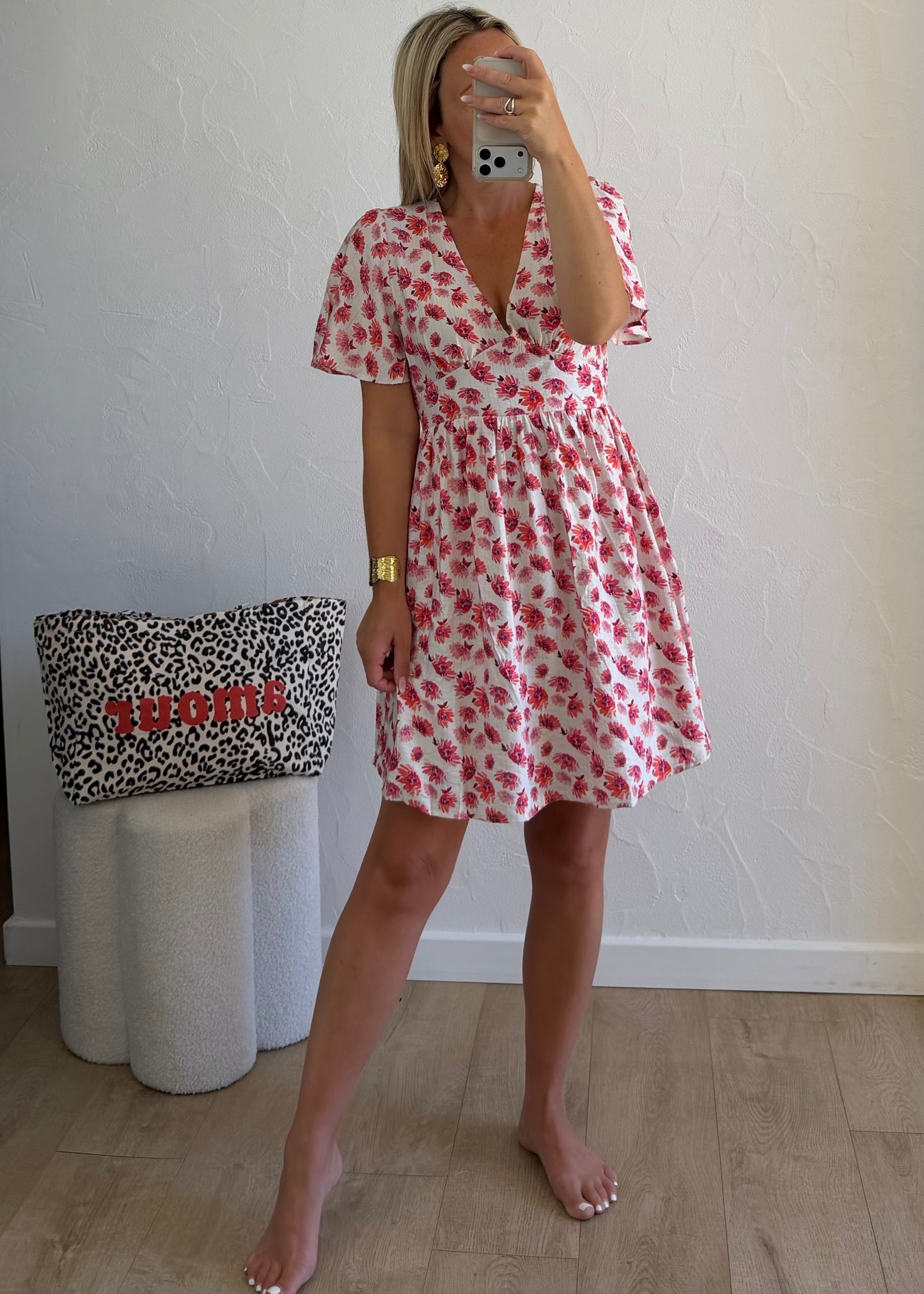 Robe ELIA Fushia
