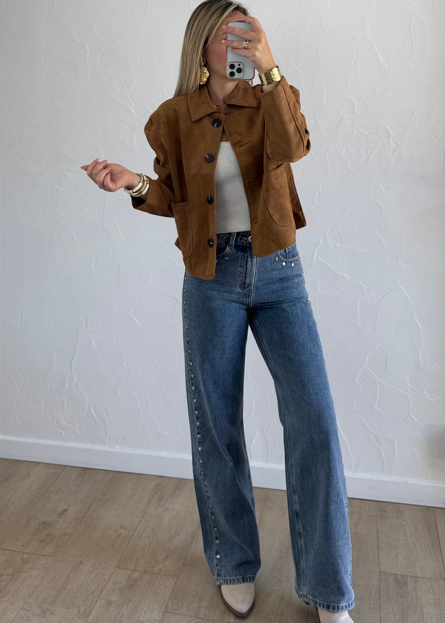 Veste TINA Camel