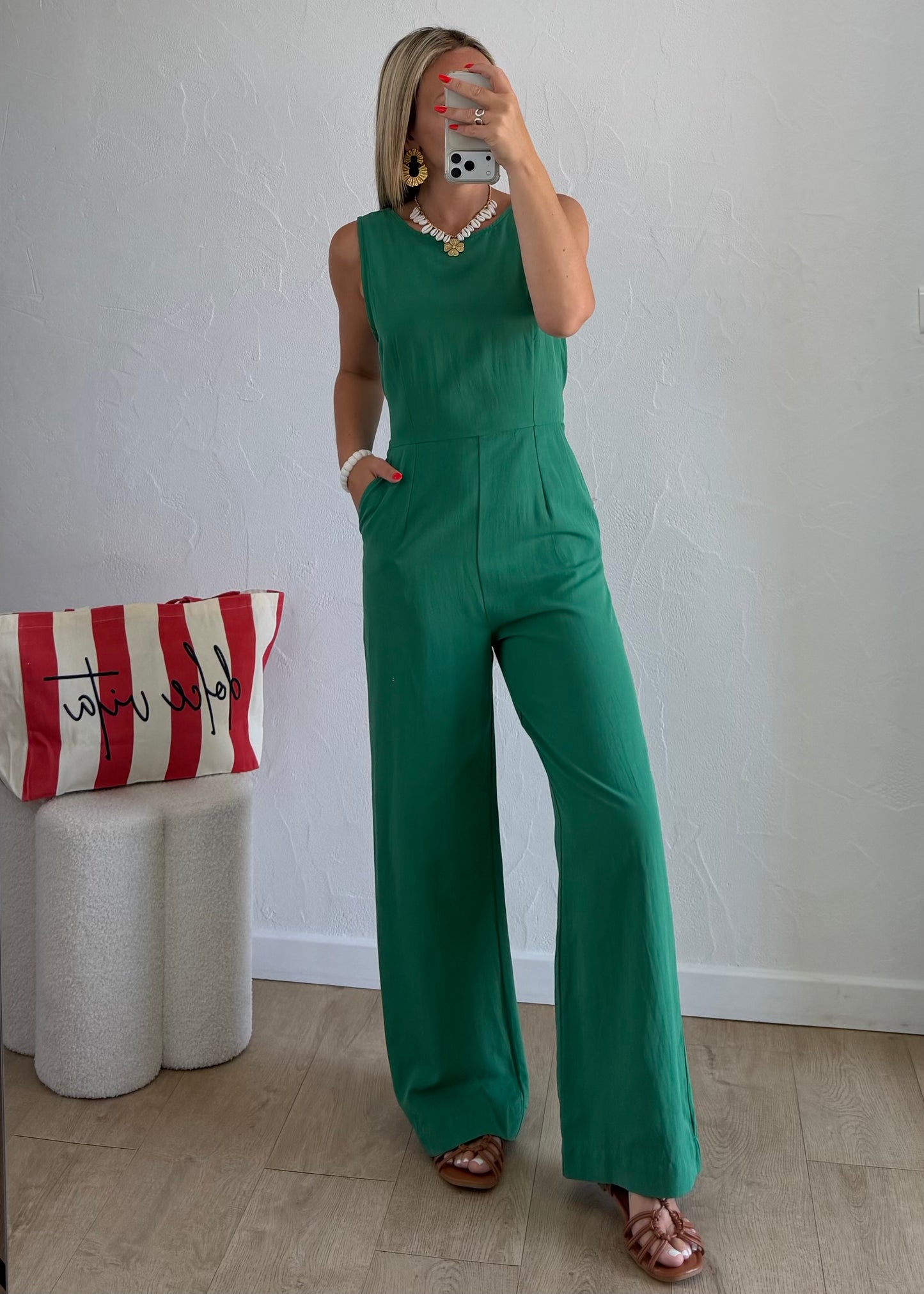 Combi-pantalon ÉLINE Vert