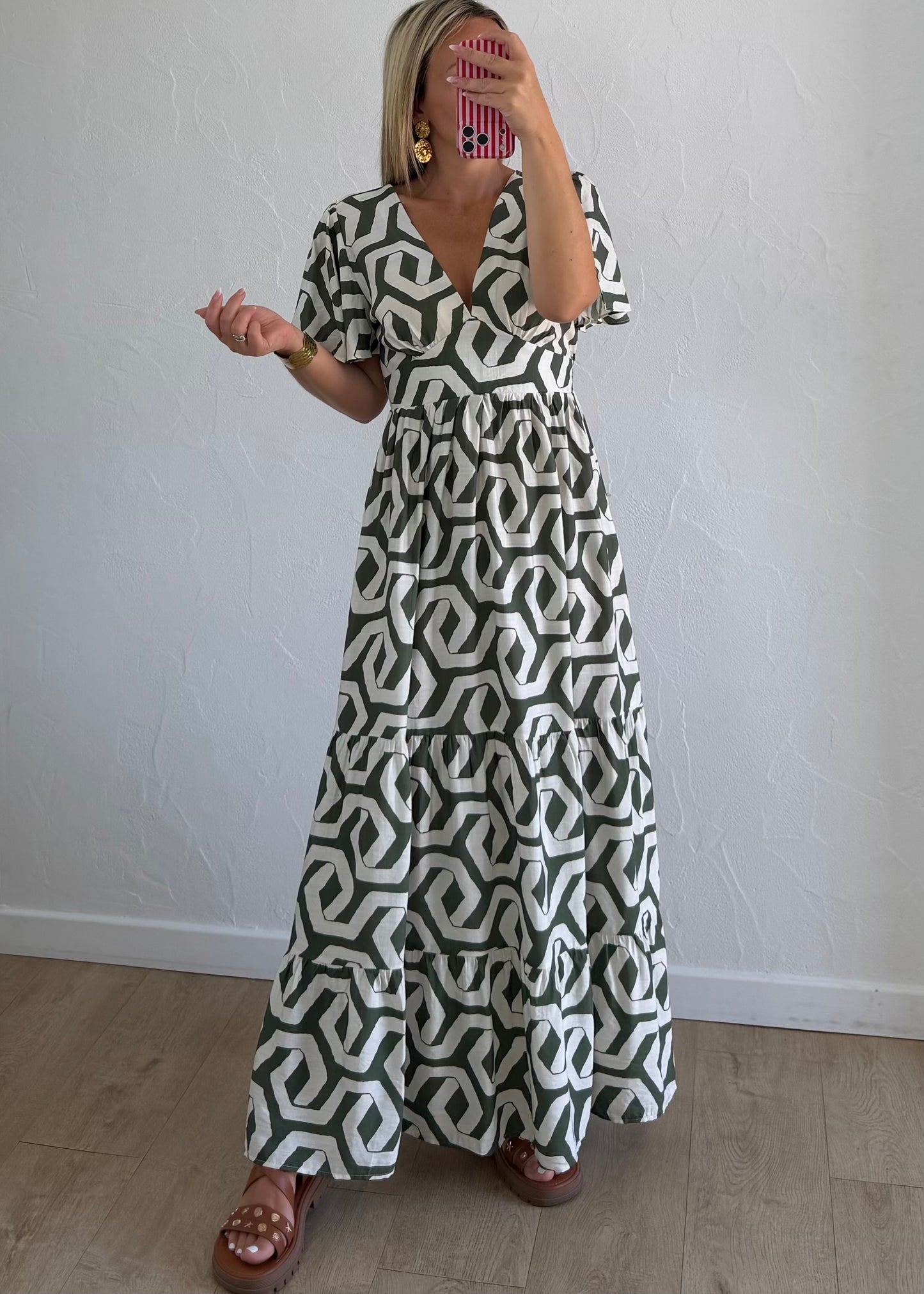 Robe ABIGAELLE Kaki