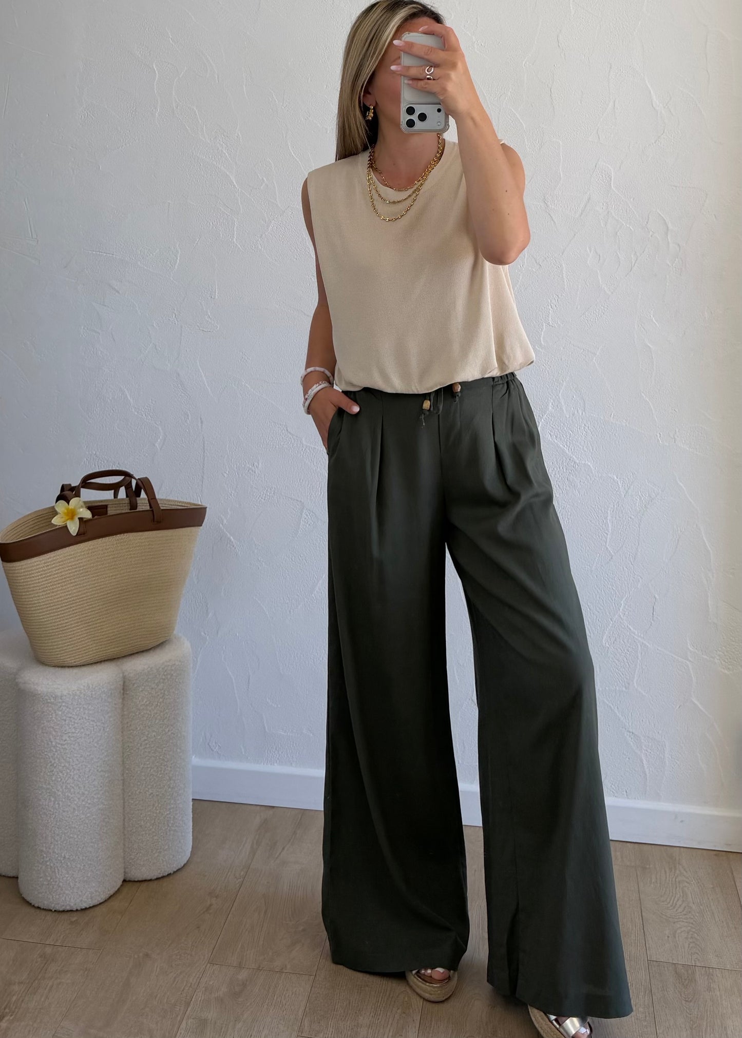 Top Louison Beige