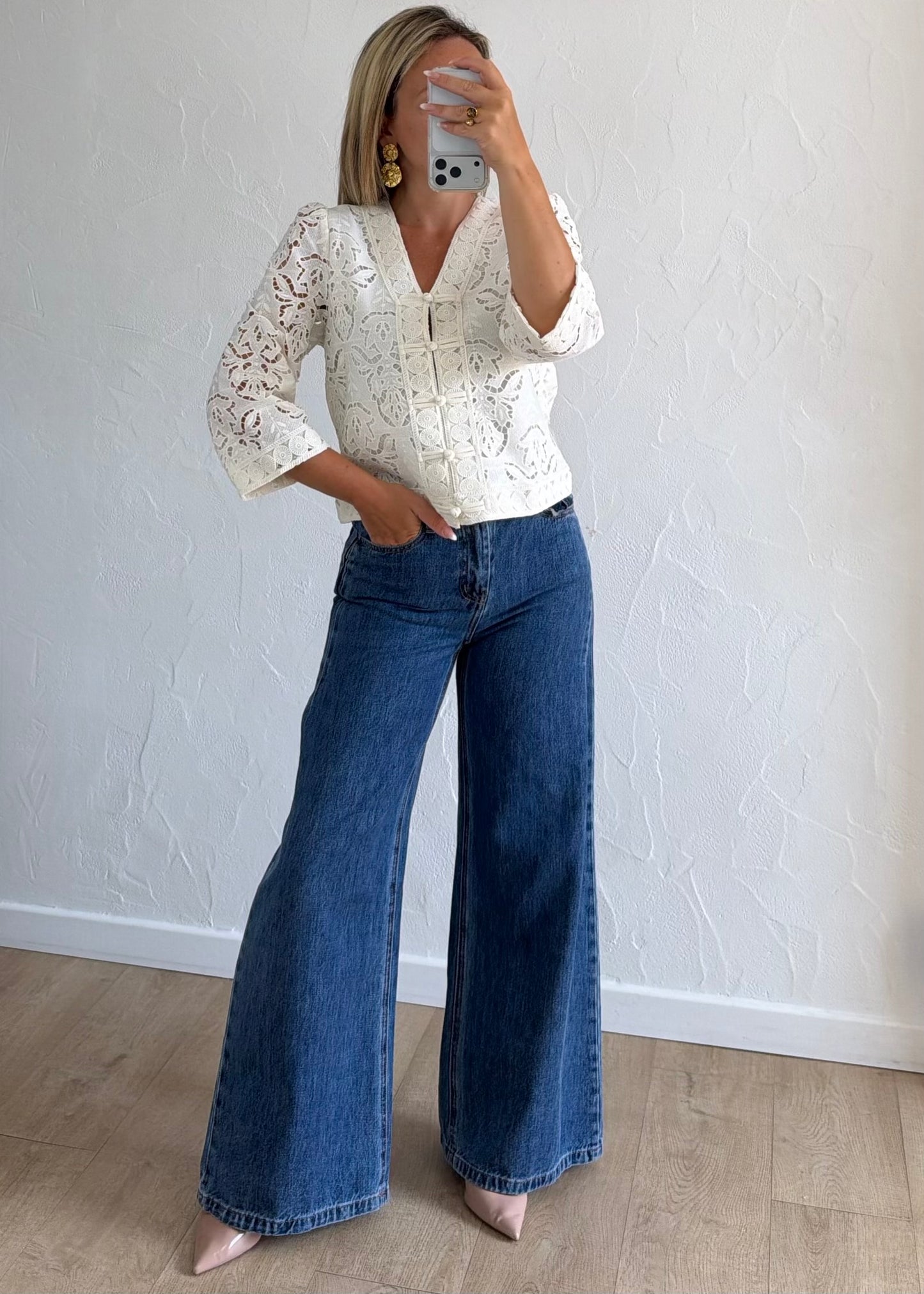 Blouse Brittany écru