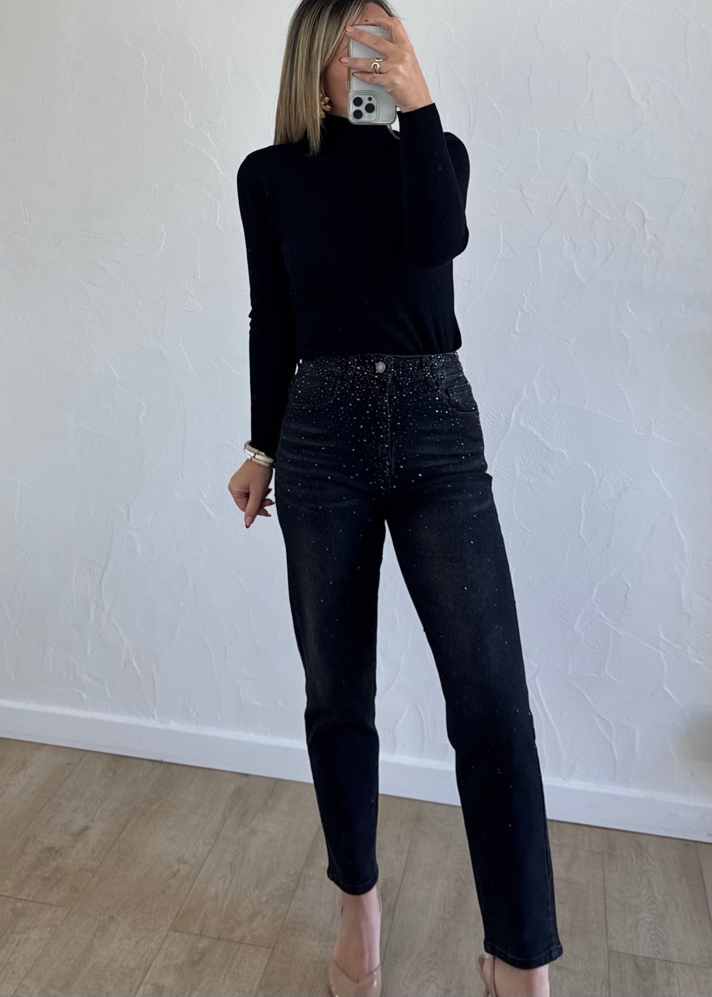 TEE-shirt MARGUERITE Noir