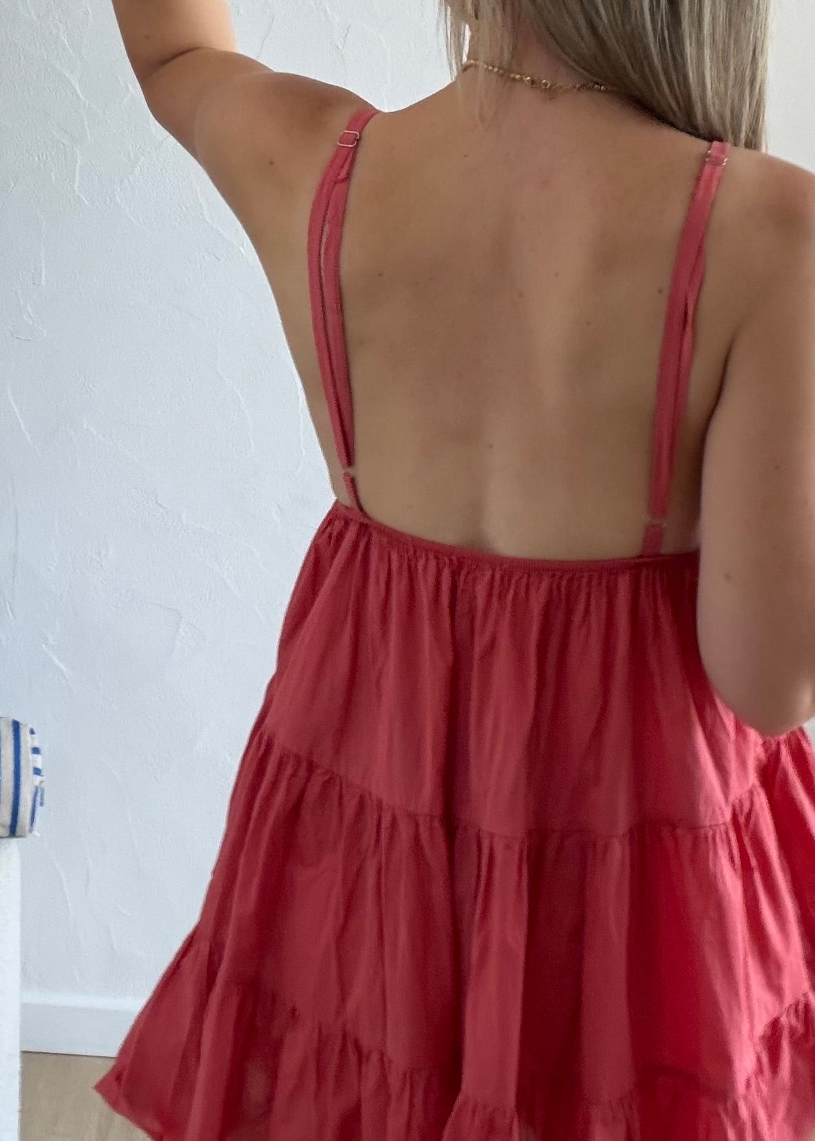 Robe MELODY Courte Terracotta
