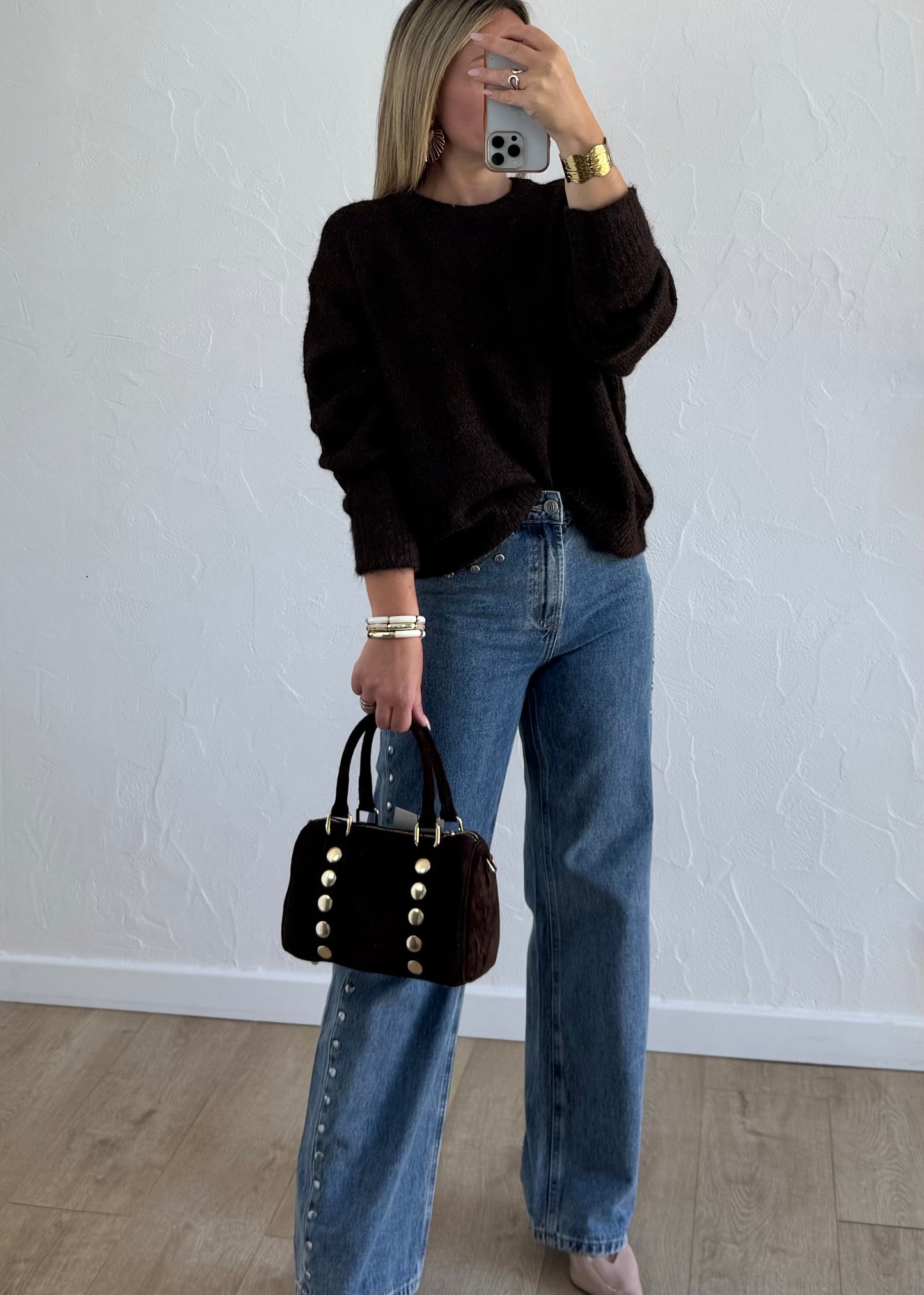 Pull SAPHIR Marron