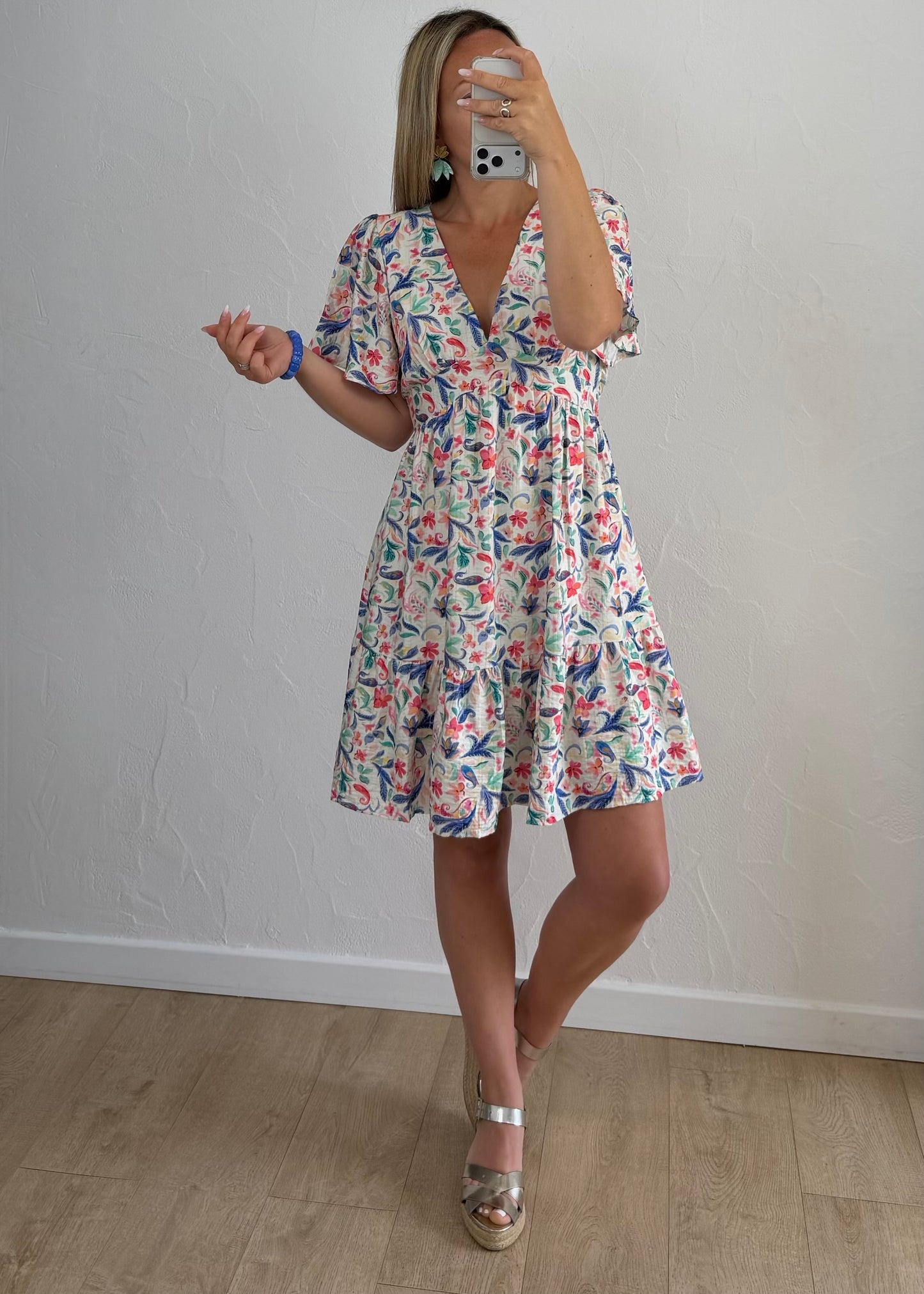 Robe CELIA Bleu