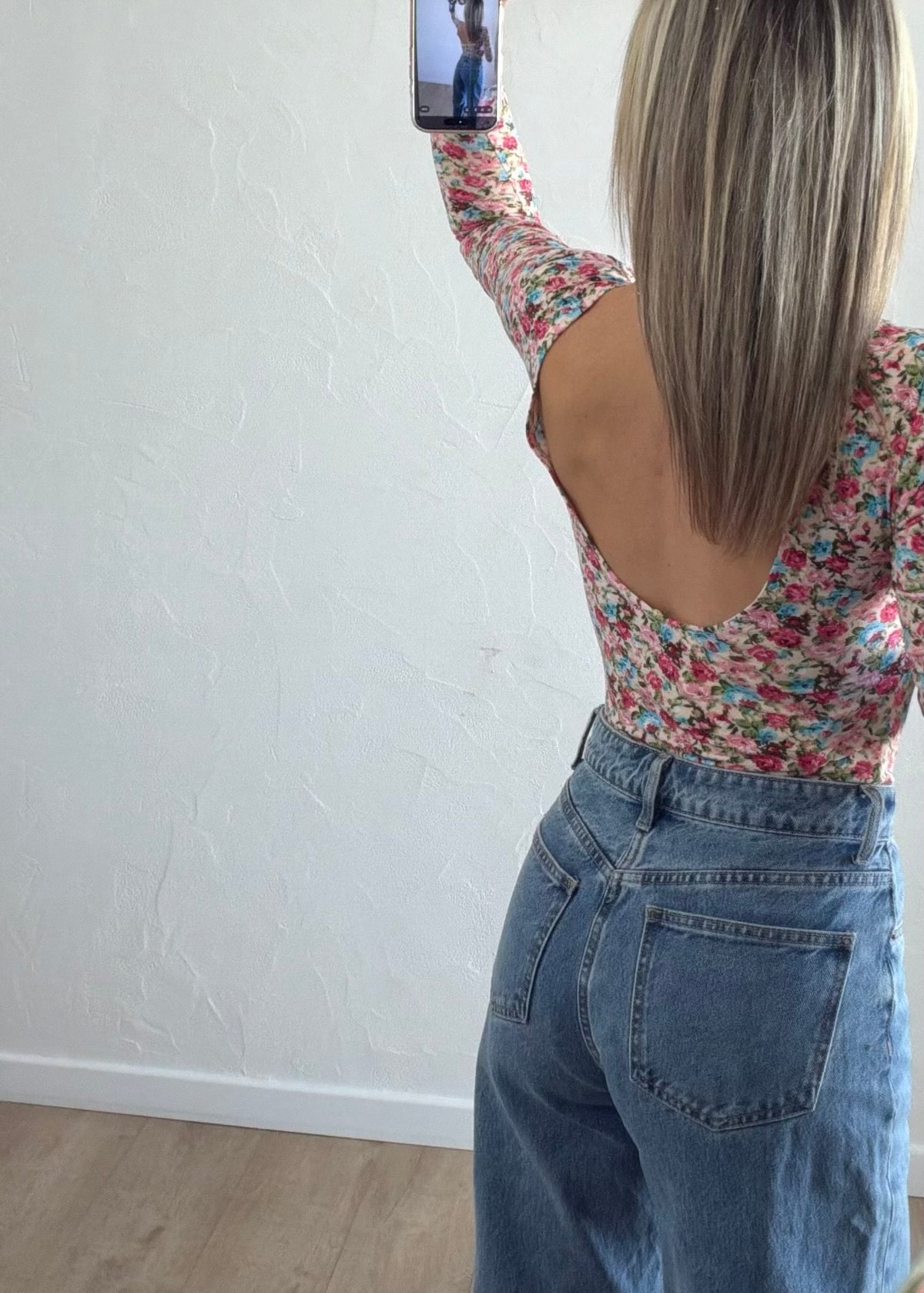 Body Oriane fleuri