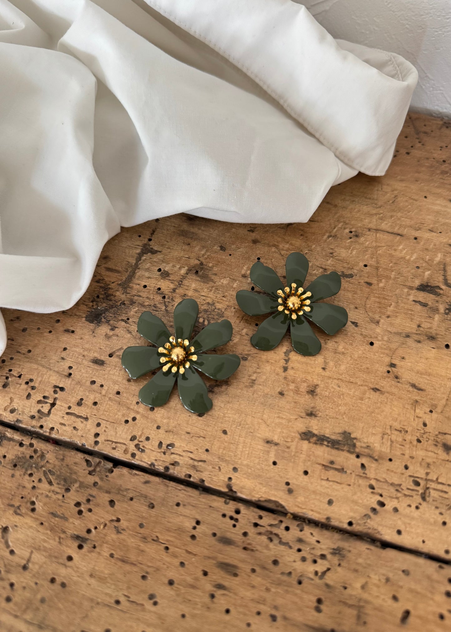 Boucles d’oreilles FLEURS