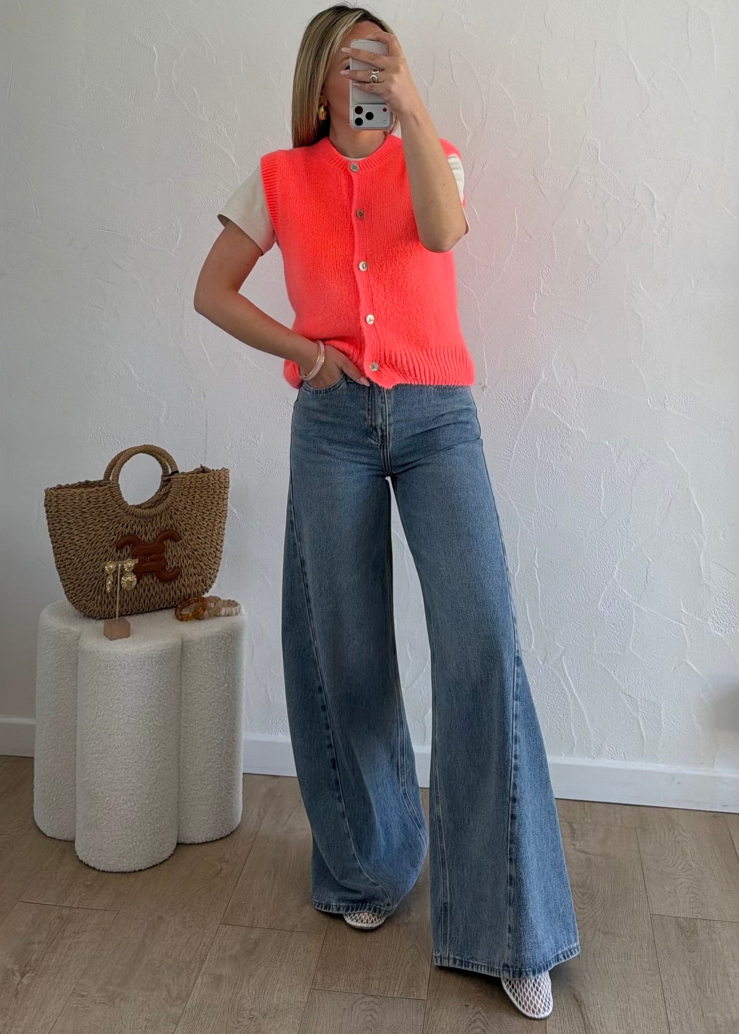 Gilet ADRIANNA Corail 🪸