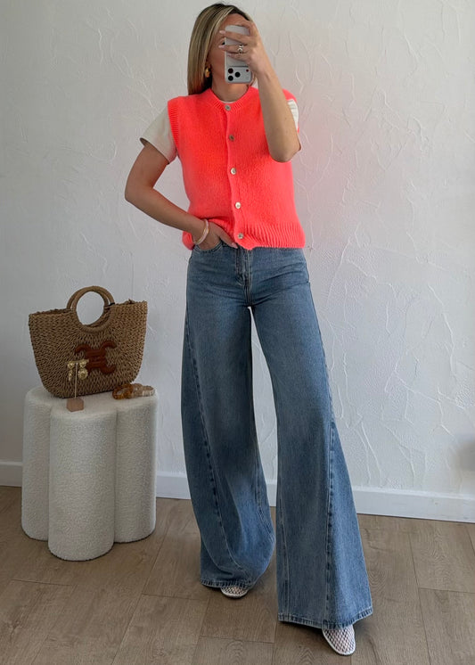 Gilet ADRIANNA Corail 🪸