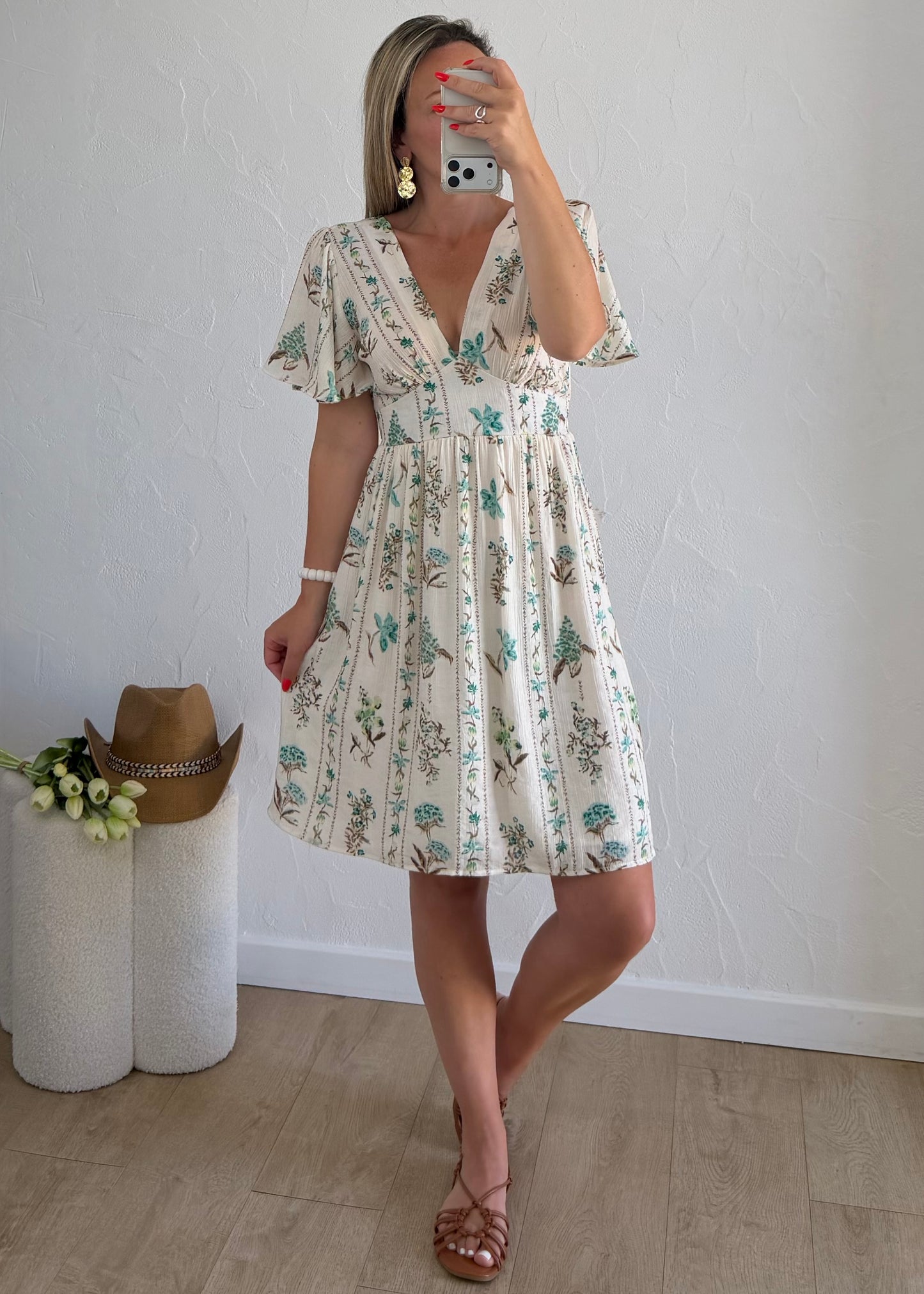 Robe DOTTIE Vert