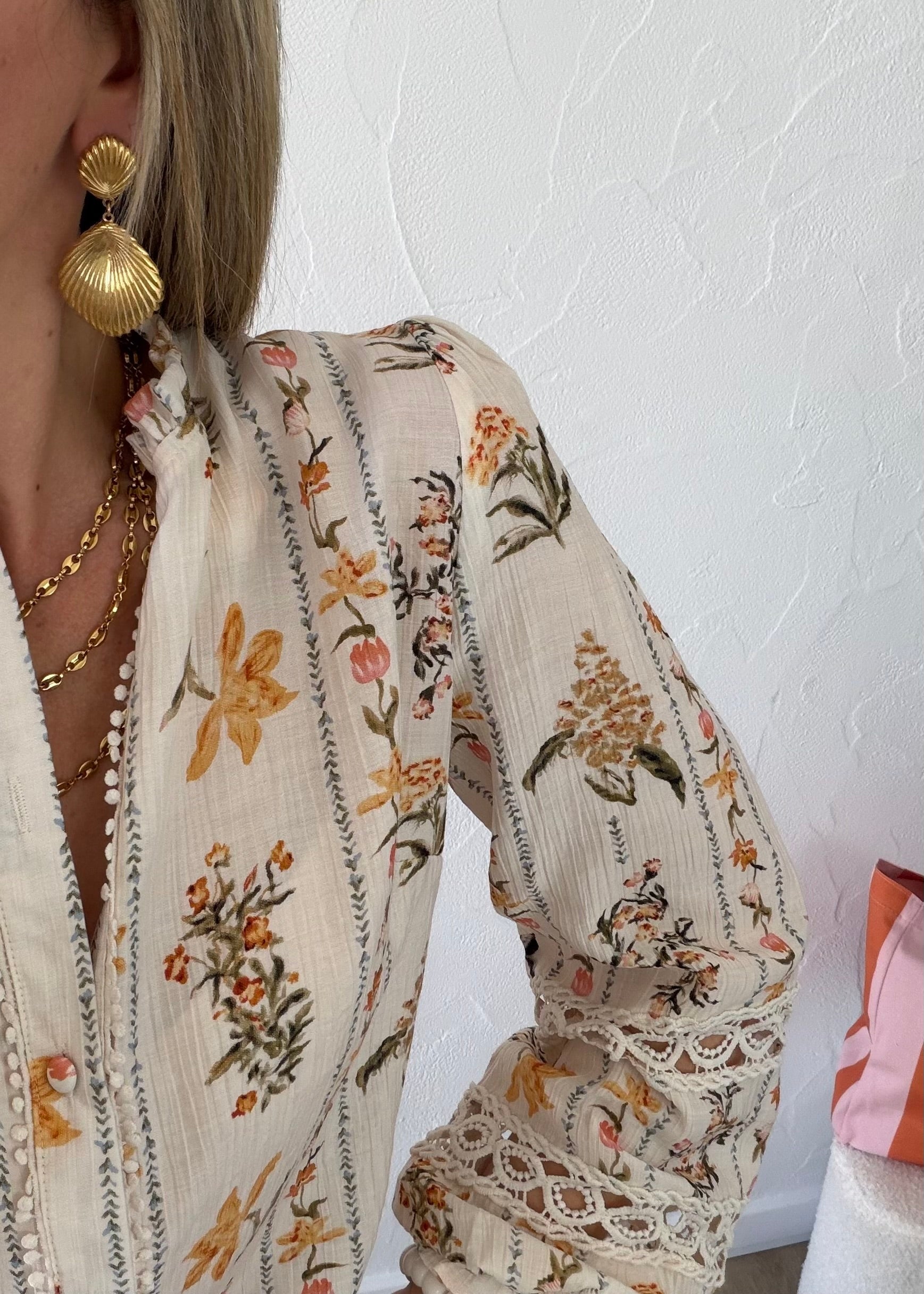 Chemisier BIANCA Jaune