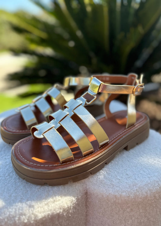 Chaussures Manon Doré