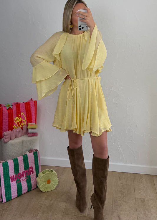 Robe ILYANA Jaune